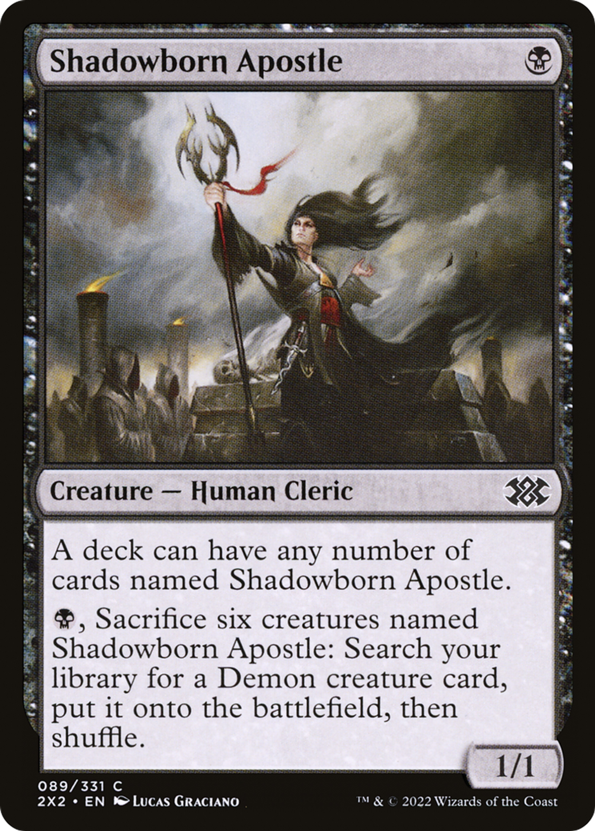Shadowborn Apostle — Double Masters 2022 — Magic: The Gathering