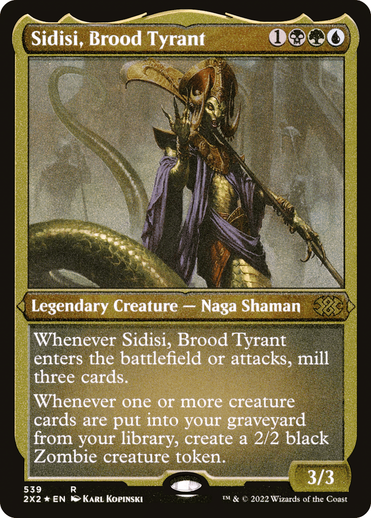 Sidisi, Brood Tyrant — Double Masters 2022 — Magic: The Gathering