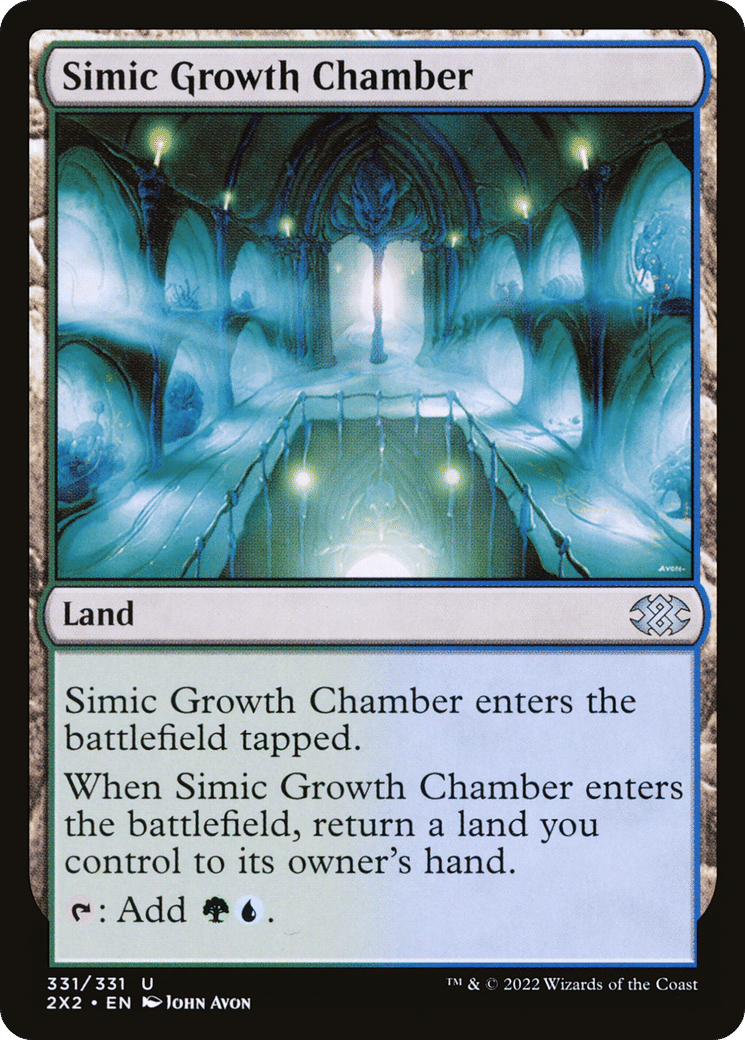 Simic Growth Chamber — Double Masters 2022 — Magic: The Gathering