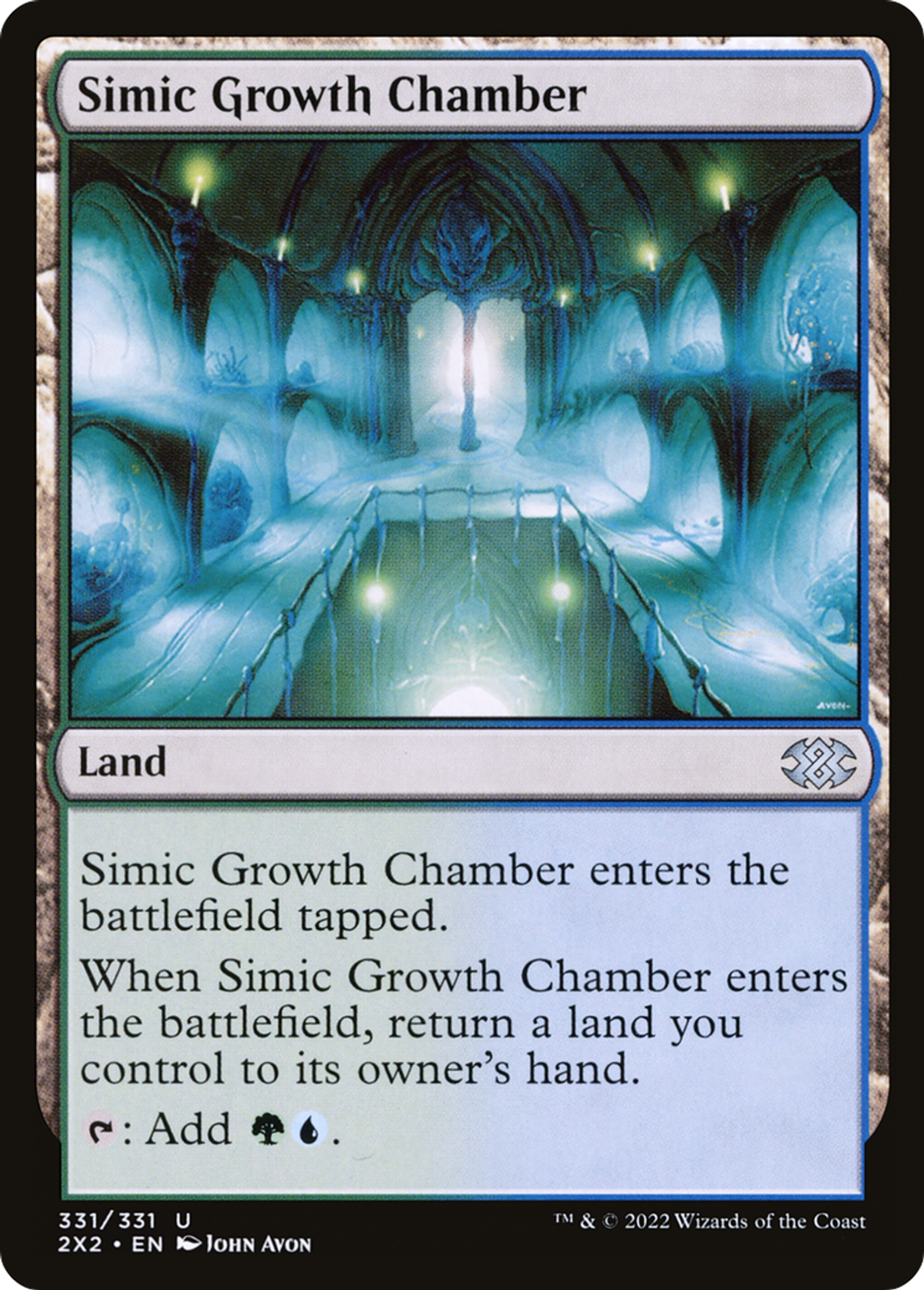Chambre de croissance des Simic — Double Masters 2022 — Magic: The Gathering