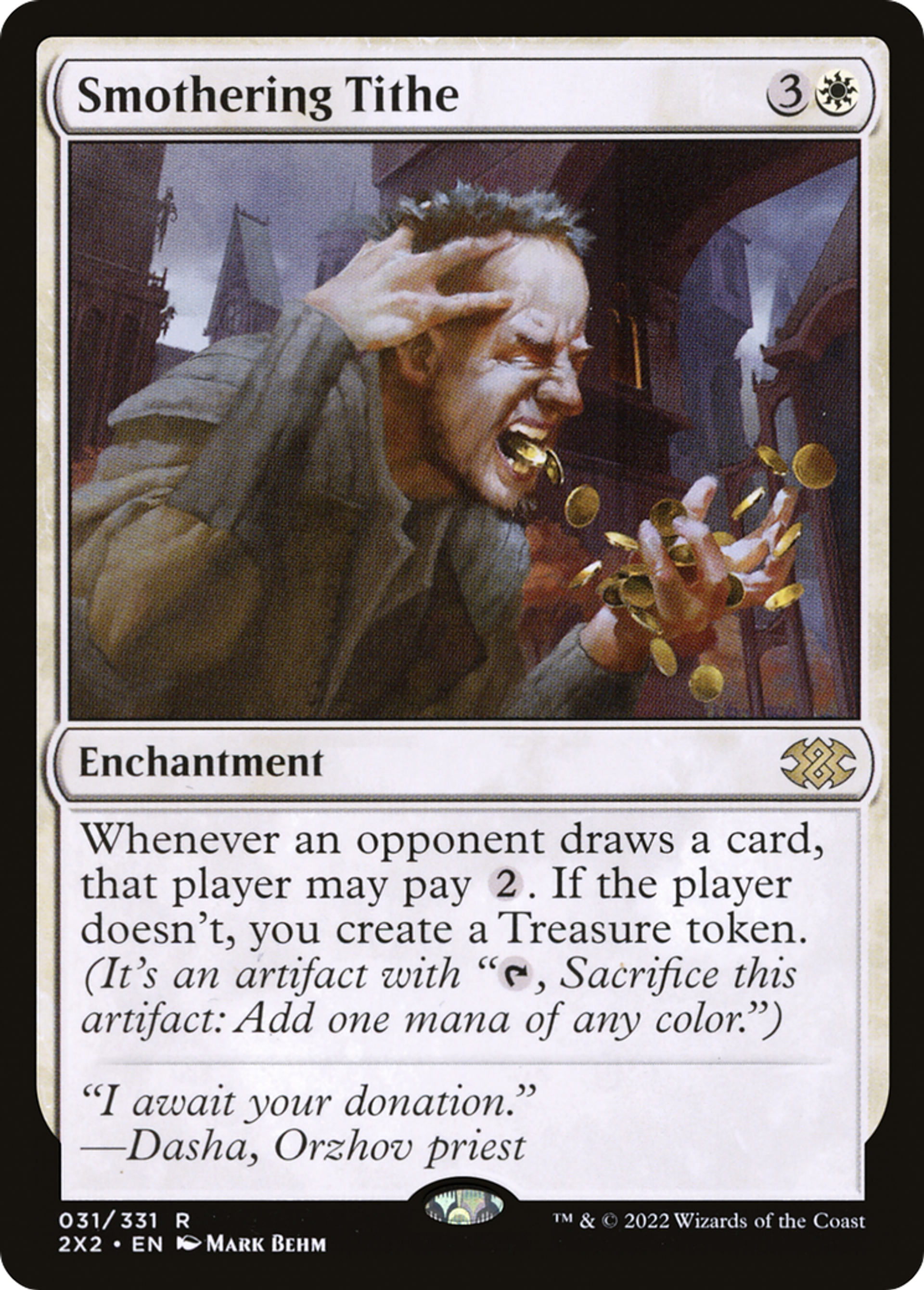 Smothering Tithe — Double Masters 2022 — Magic: The Gathering