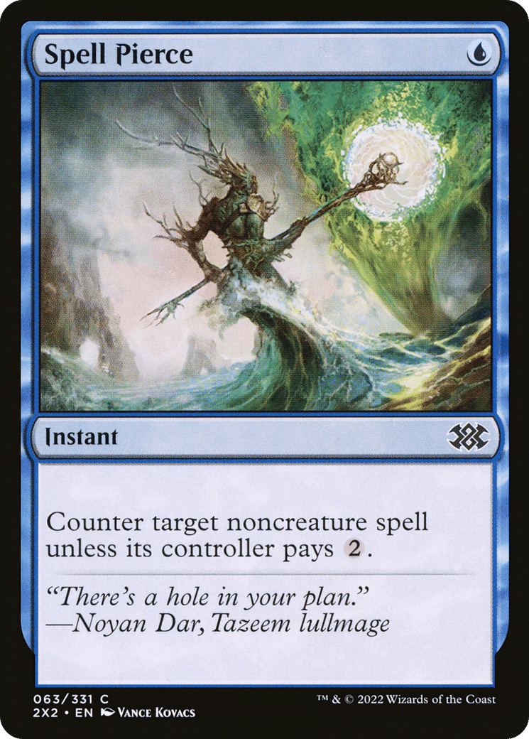 Spell Pierce — Double Masters 2022 — Magic: The Gathering