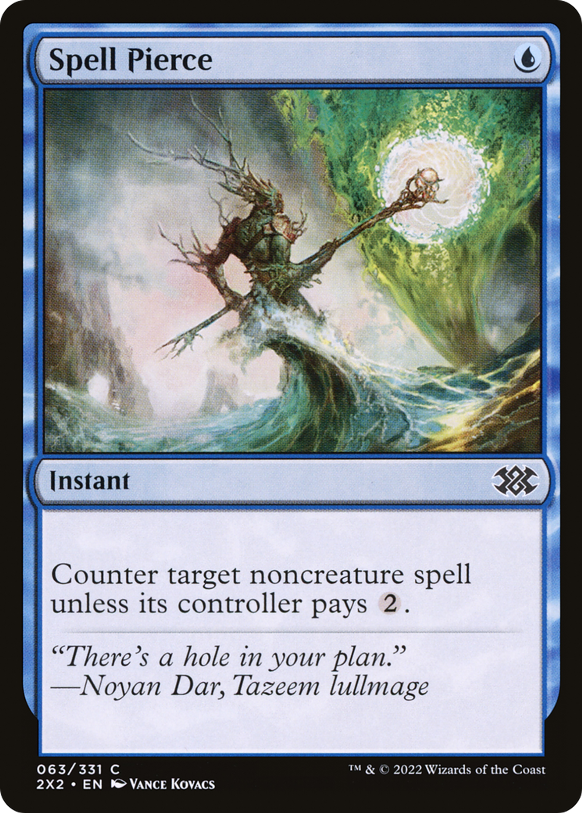 Spell Pierce — Double Masters 2022 — Magic: The Gathering