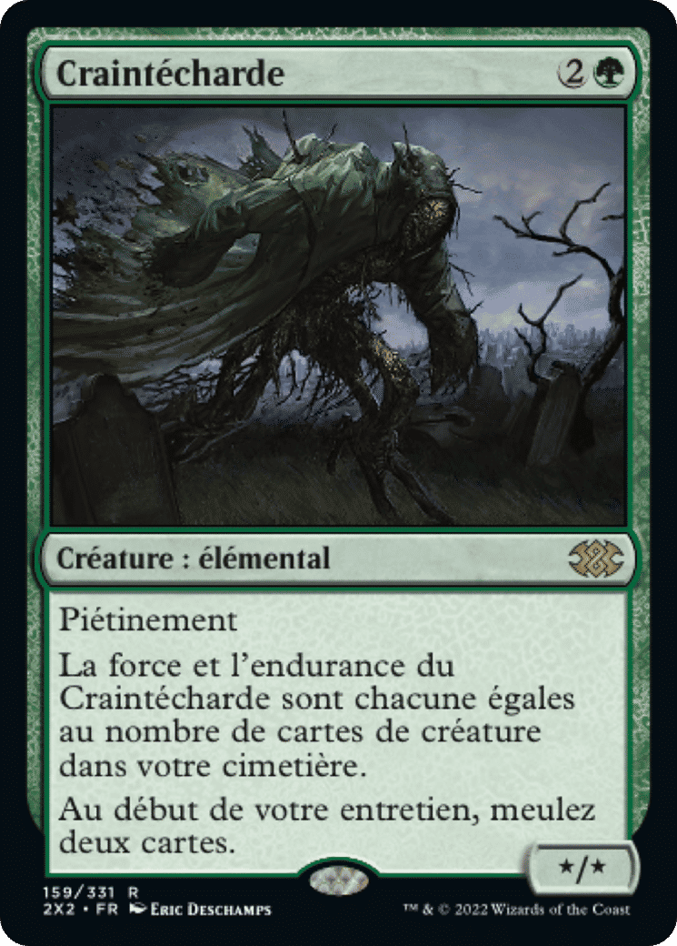 Craintécharde — Double Masters 2022 — Magic: The Gathering