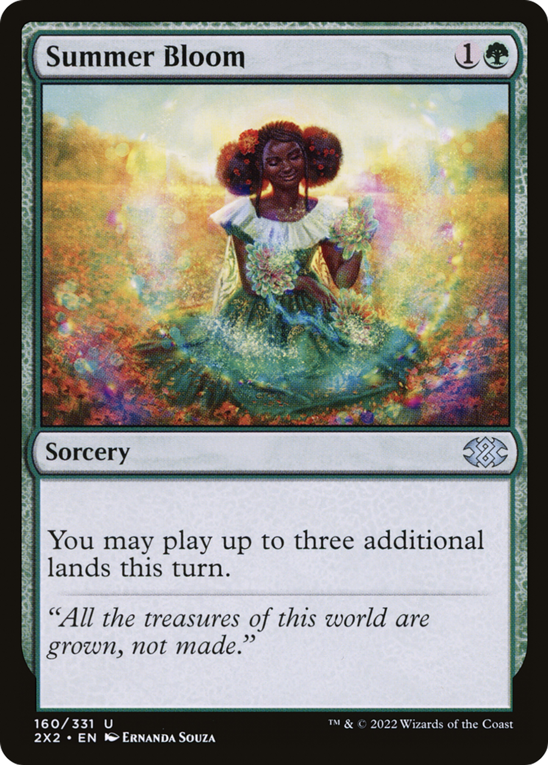 Summer Bloom — Double Masters 2022 — Magic: The Gathering