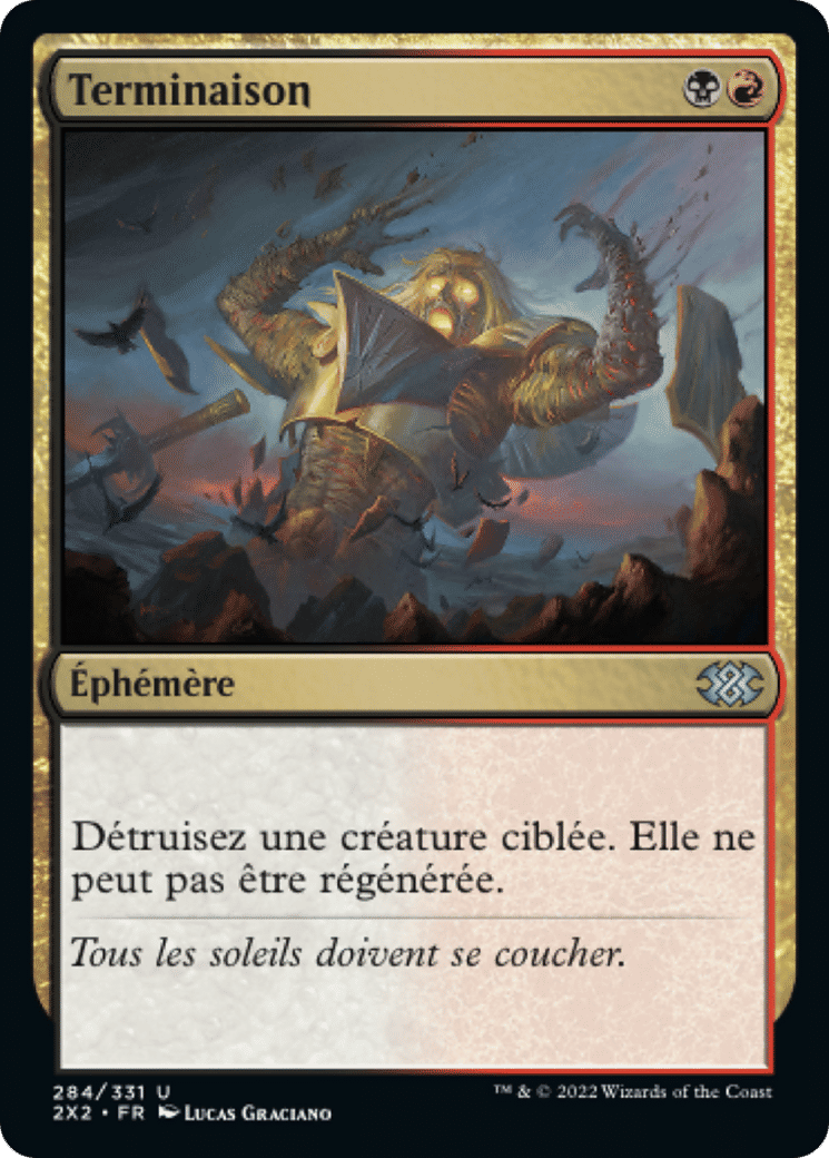 Terminaison — Double Masters 2022 — Magic: The Gathering