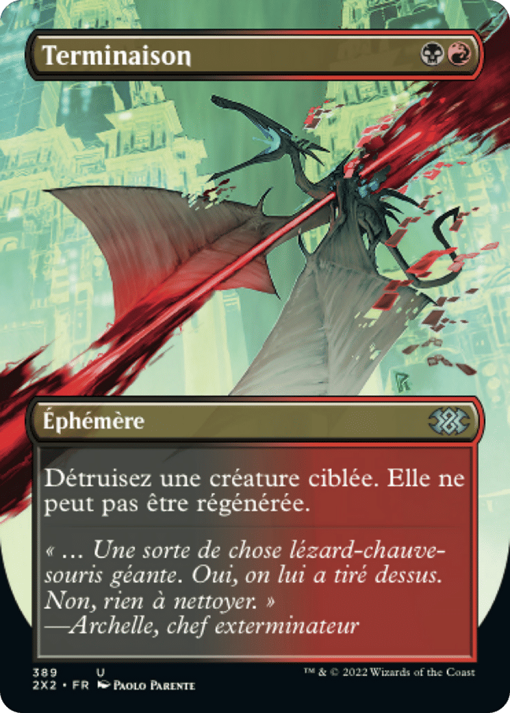 Terminaison — Double Masters 2022 — Magic: The Gathering