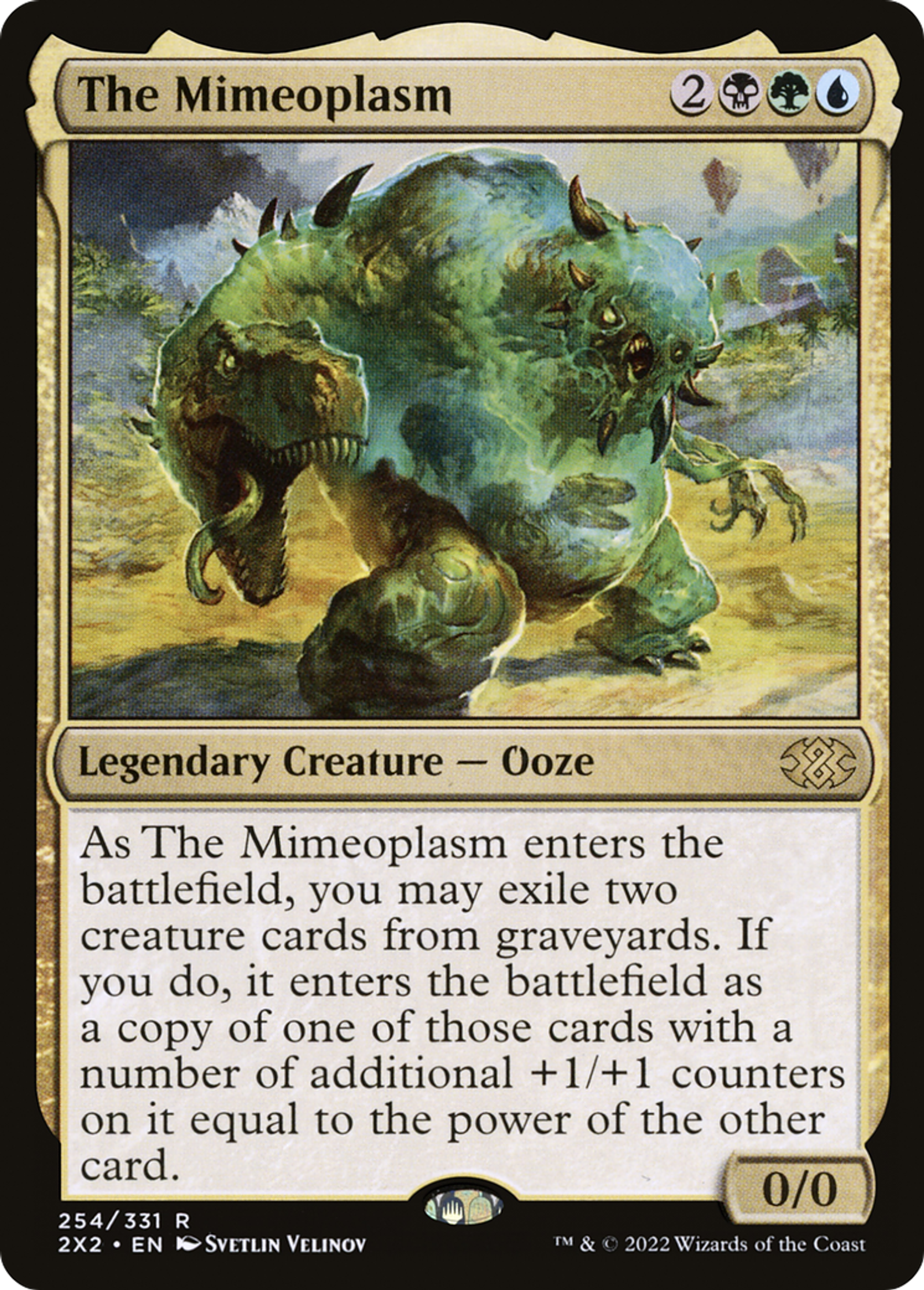 The Mimeoplasm — Double Masters 2022 — Magic: The Gathering