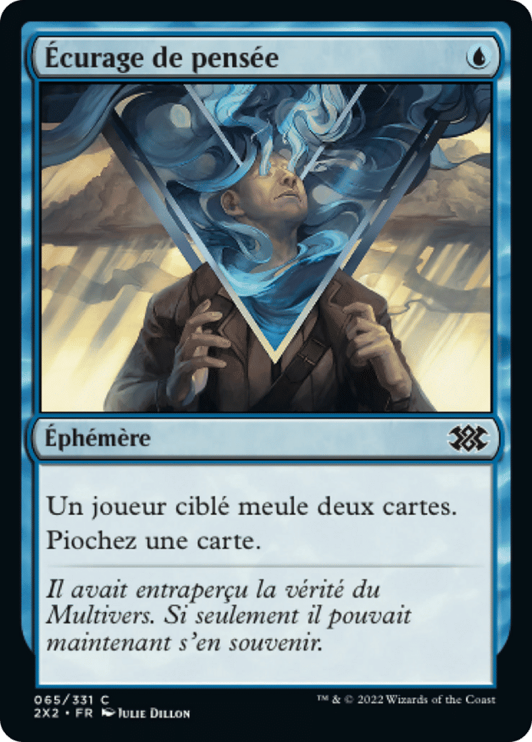 Écurage de pensée — Double Masters 2022 — Magic: The Gathering
