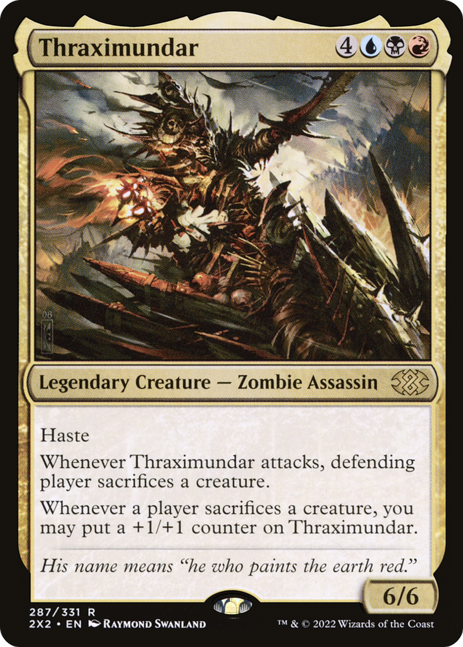 Thraximundar — Double Masters 2022 — Magic: The Gathering