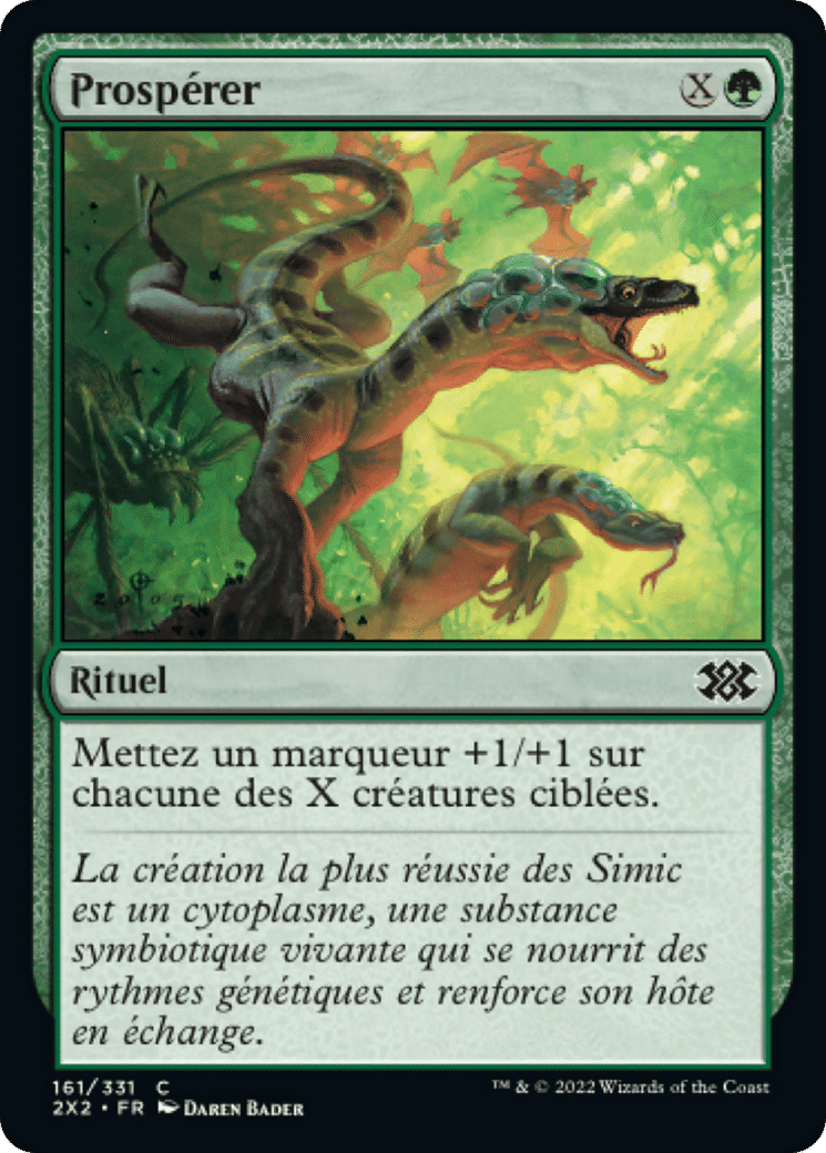 Force intérieure — Double Masters 2022 — Magic: The Gathering