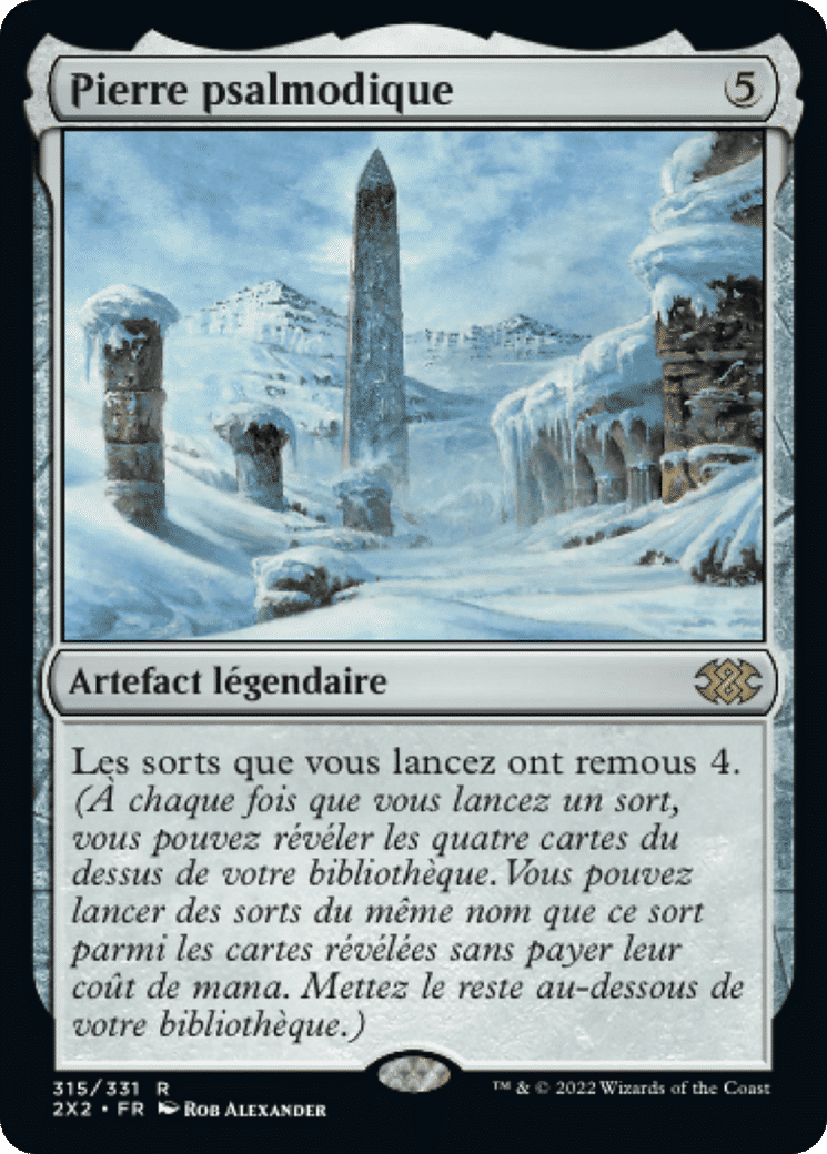 Pierre psalmodique — Double Masters 2022 — Magic: The Gathering