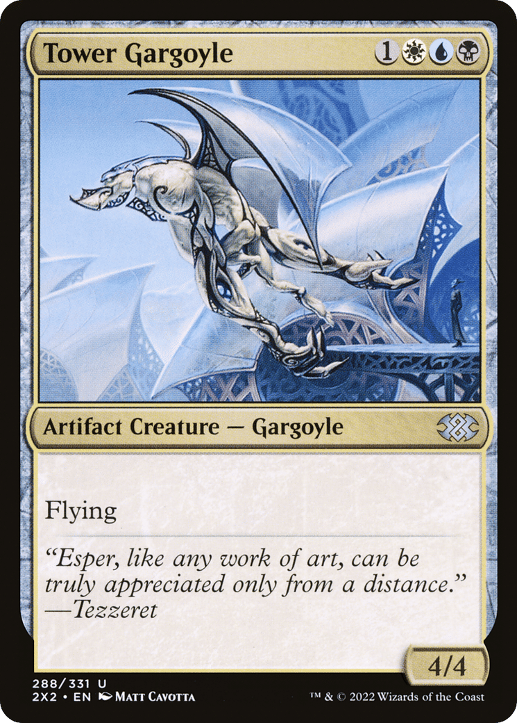 Tower Gargoyle — Double Masters 2022 — Magic: The Gathering