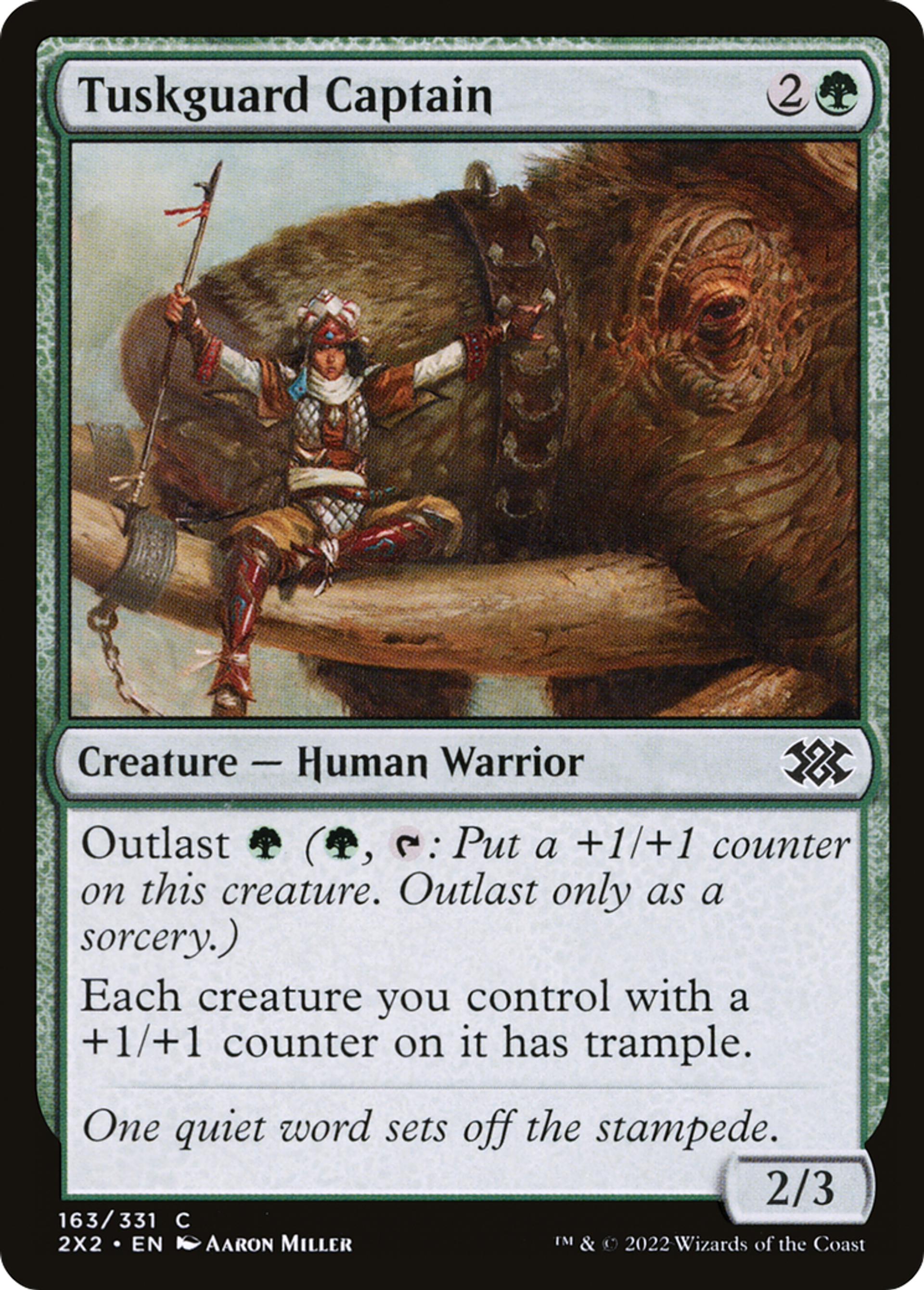 Capitaine de la garde d'ivoire — Double Masters 2022 — Magic: The Gathering