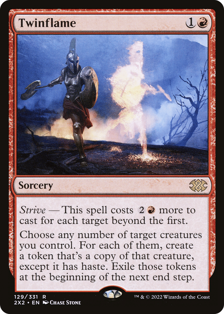 Twinflame — Double Masters 2022 — Magic: The Gathering