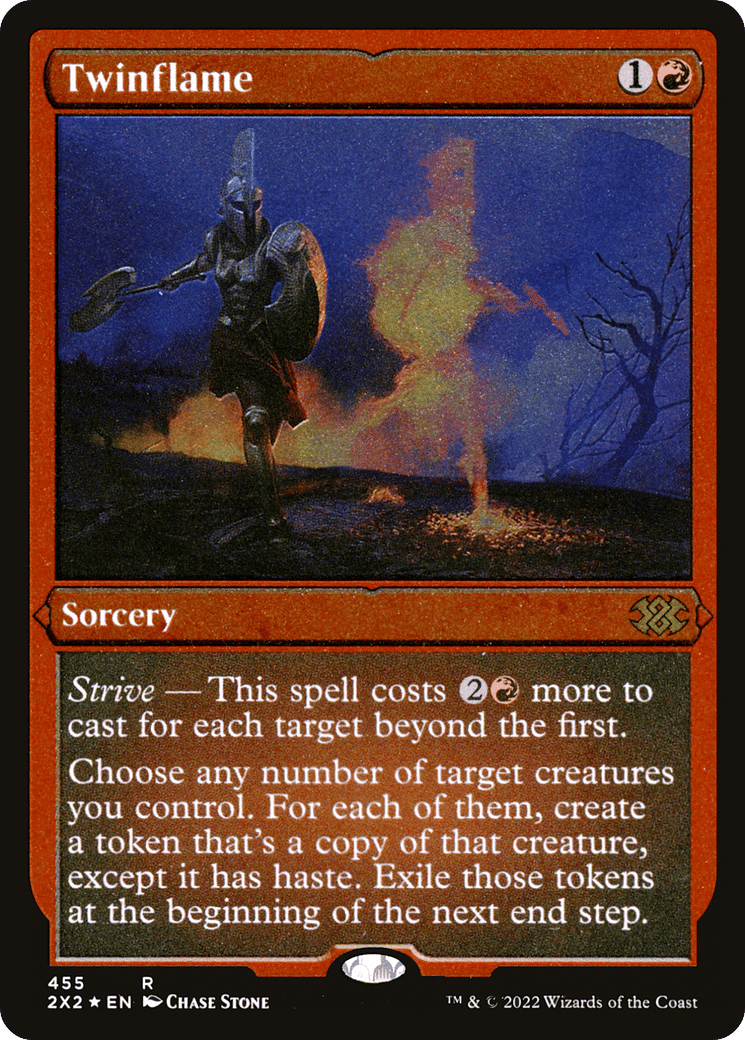 Twinflame — Double Masters 2022 — Magic: The Gathering