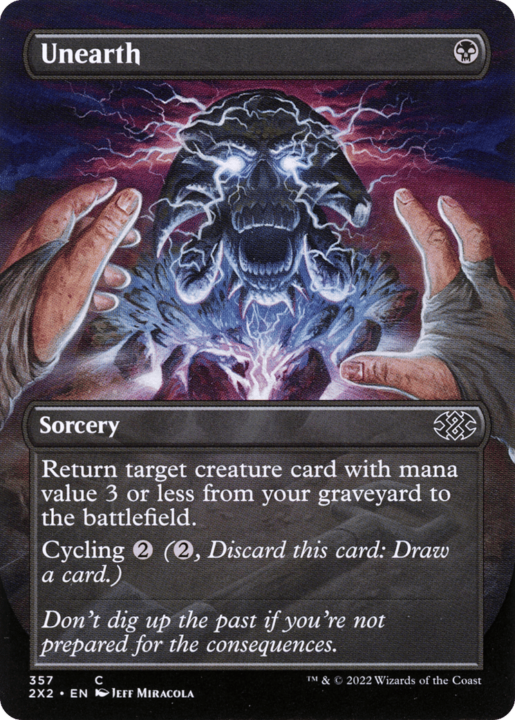 Unearth — Double Masters 2022 — Magic: The Gathering