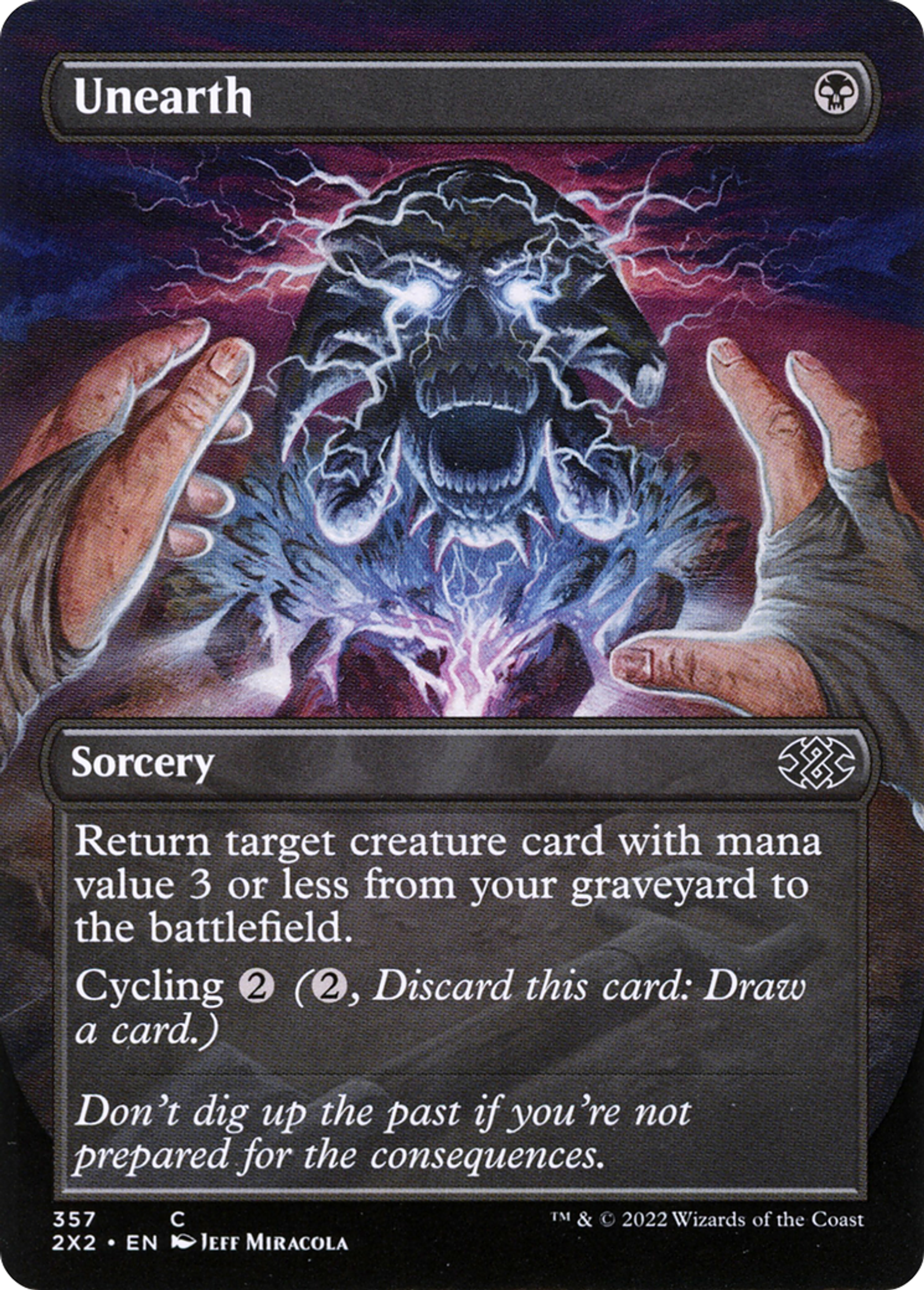 Unearth — Double Masters 2022 — Magic: The Gathering