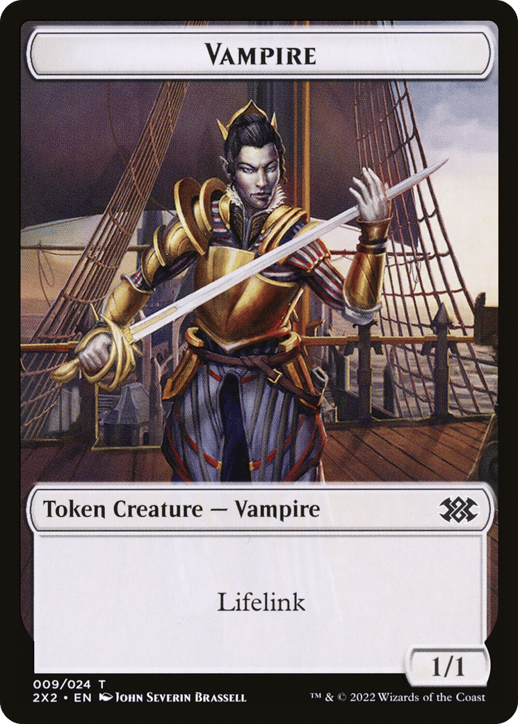 Vampire — Double Masters 2022 — Magic: The Gathering