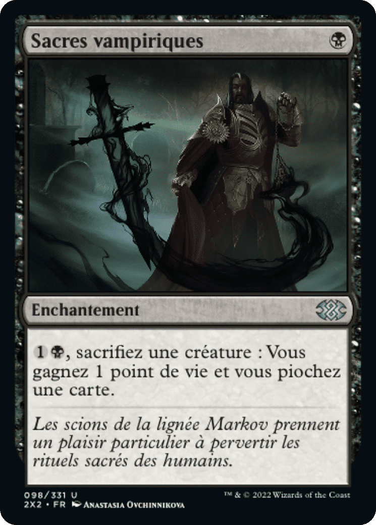 Sacres vampiriques — Double Masters 2022 — Magic: The Gathering