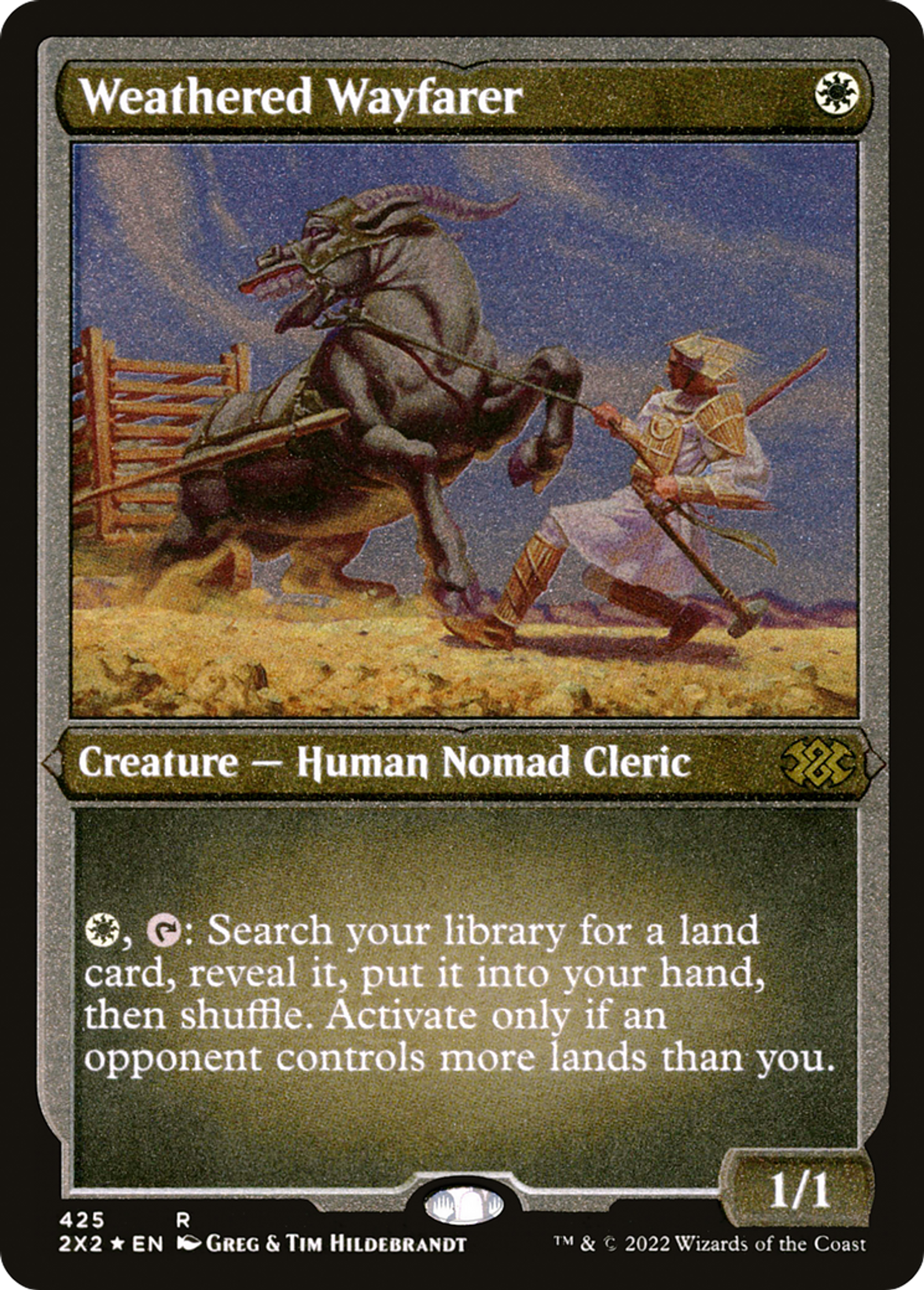 Voyageur hâlé — Double Masters 2022 — Magic: The Gathering