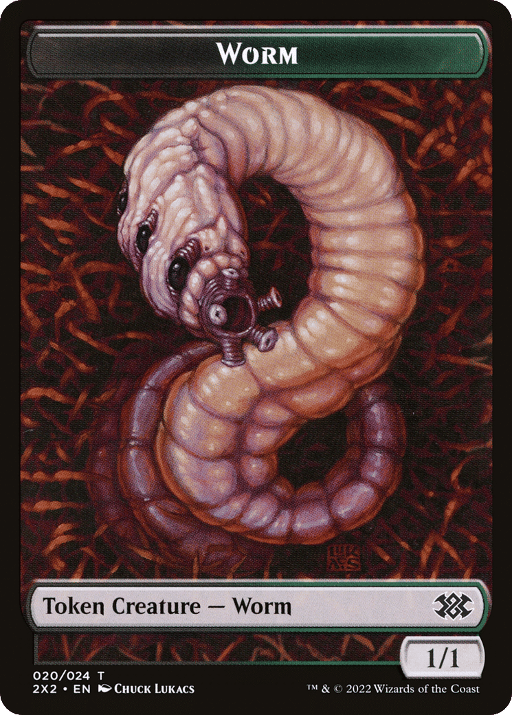 Worm — Double Masters 2022 — Magic: The Gathering