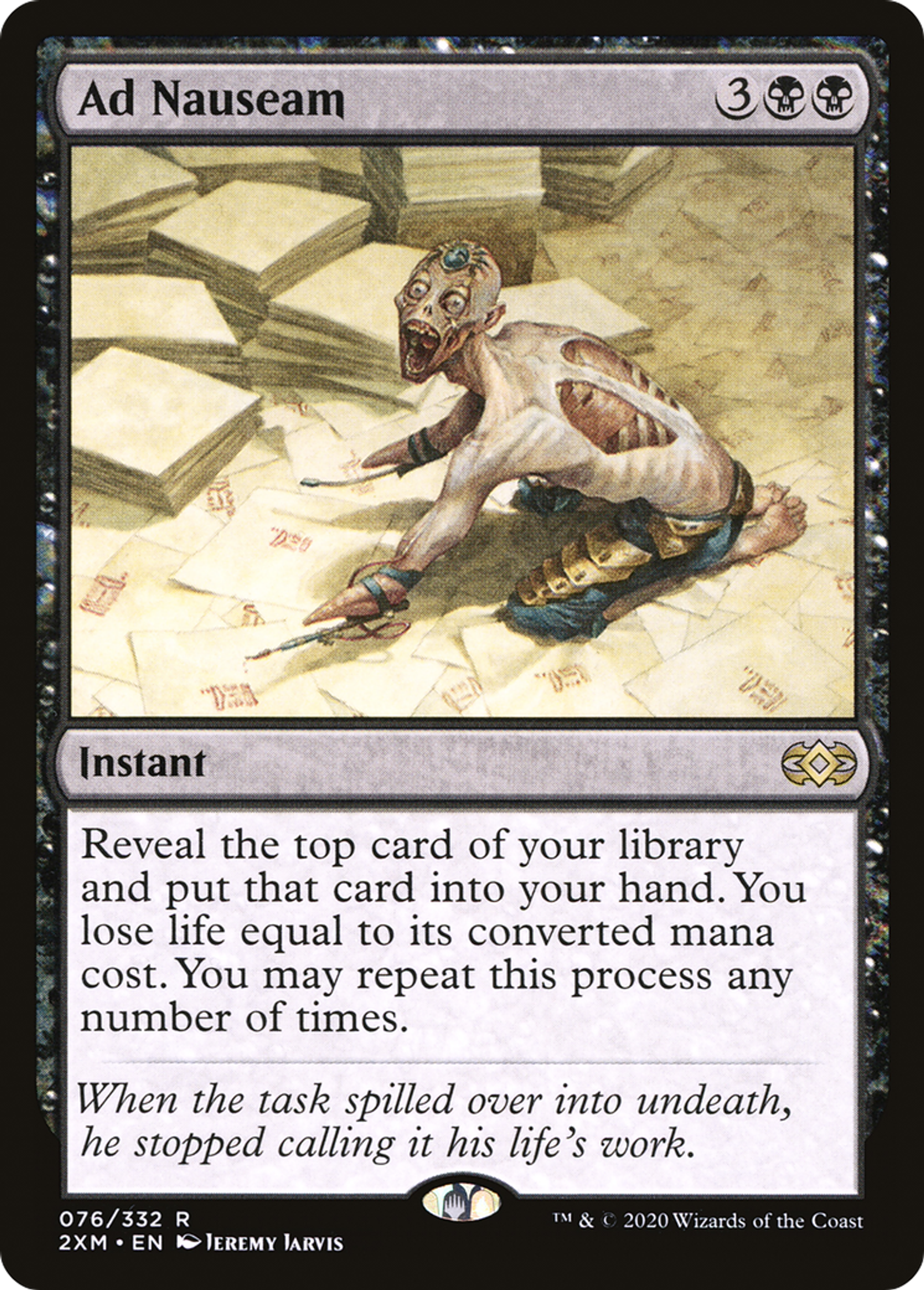 Ad Nauseam — Double Masters — Magic: The Gathering