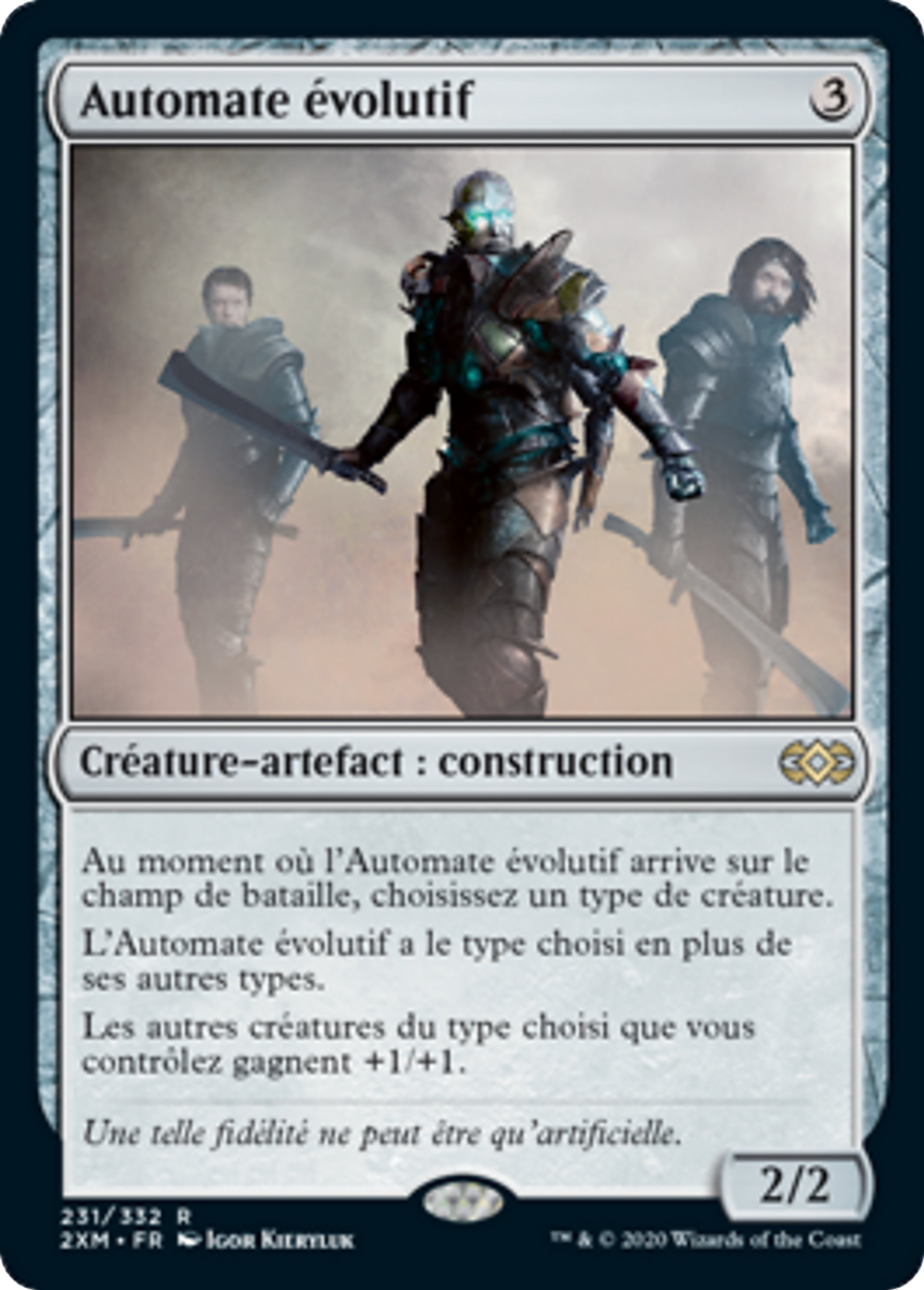 Automate évolutif — Double Masters — Magic: The Gathering