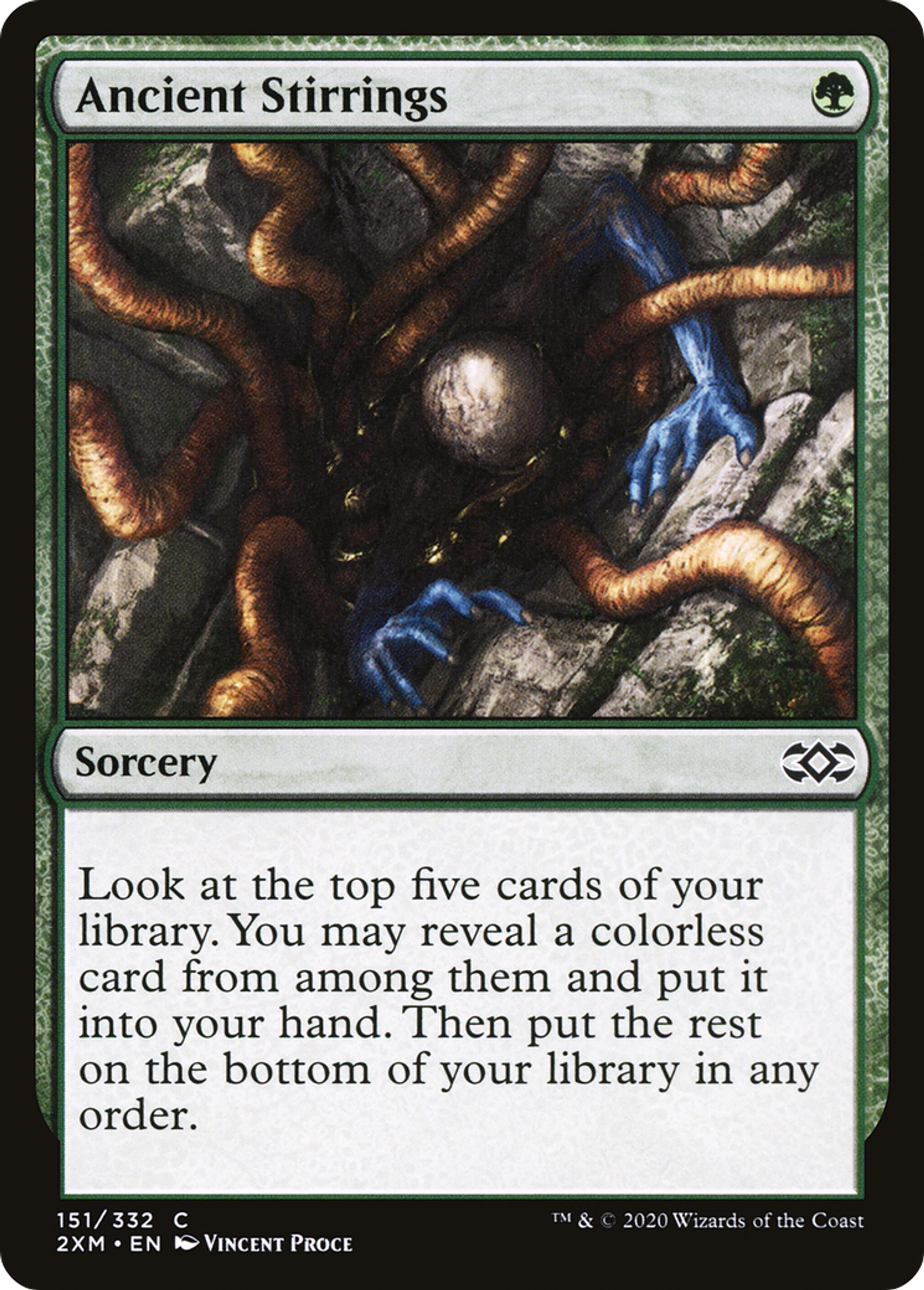 Ancient Stirrings — Double Masters — Magic: The Gathering