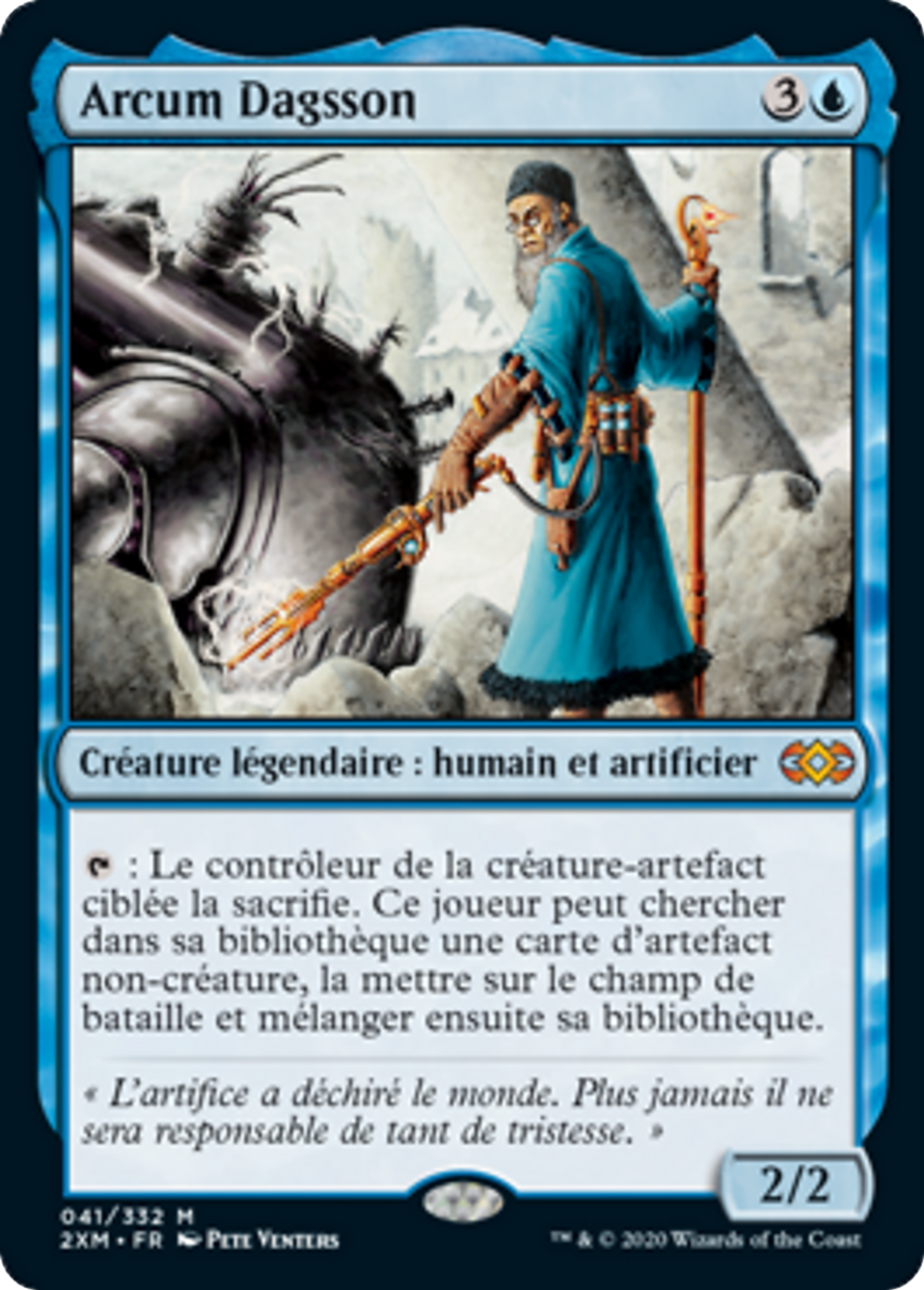 Arcum Dagsson — Double Masters — Magic: The Gathering