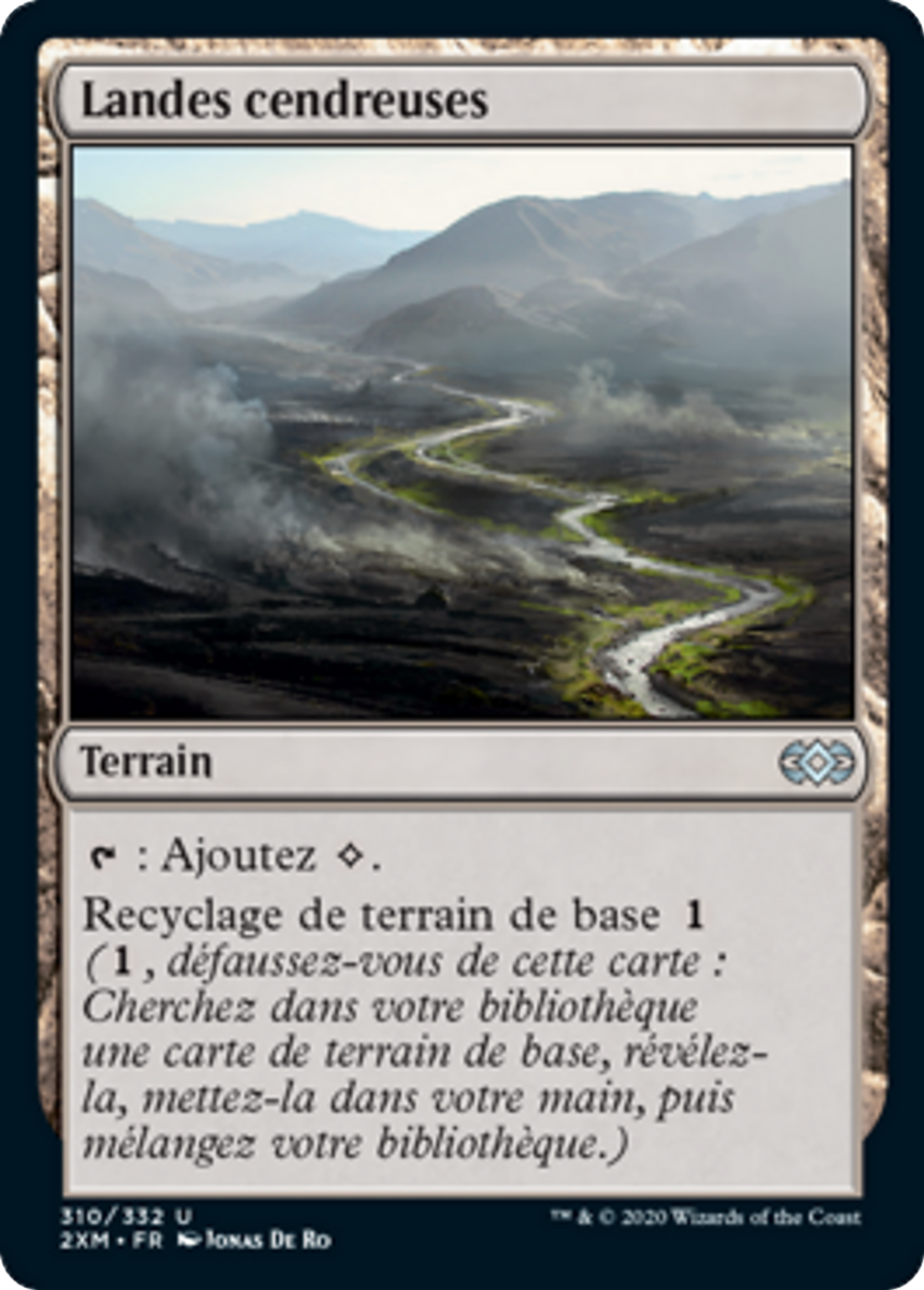 Landes cendreuses — Double Masters — Magic: The Gathering