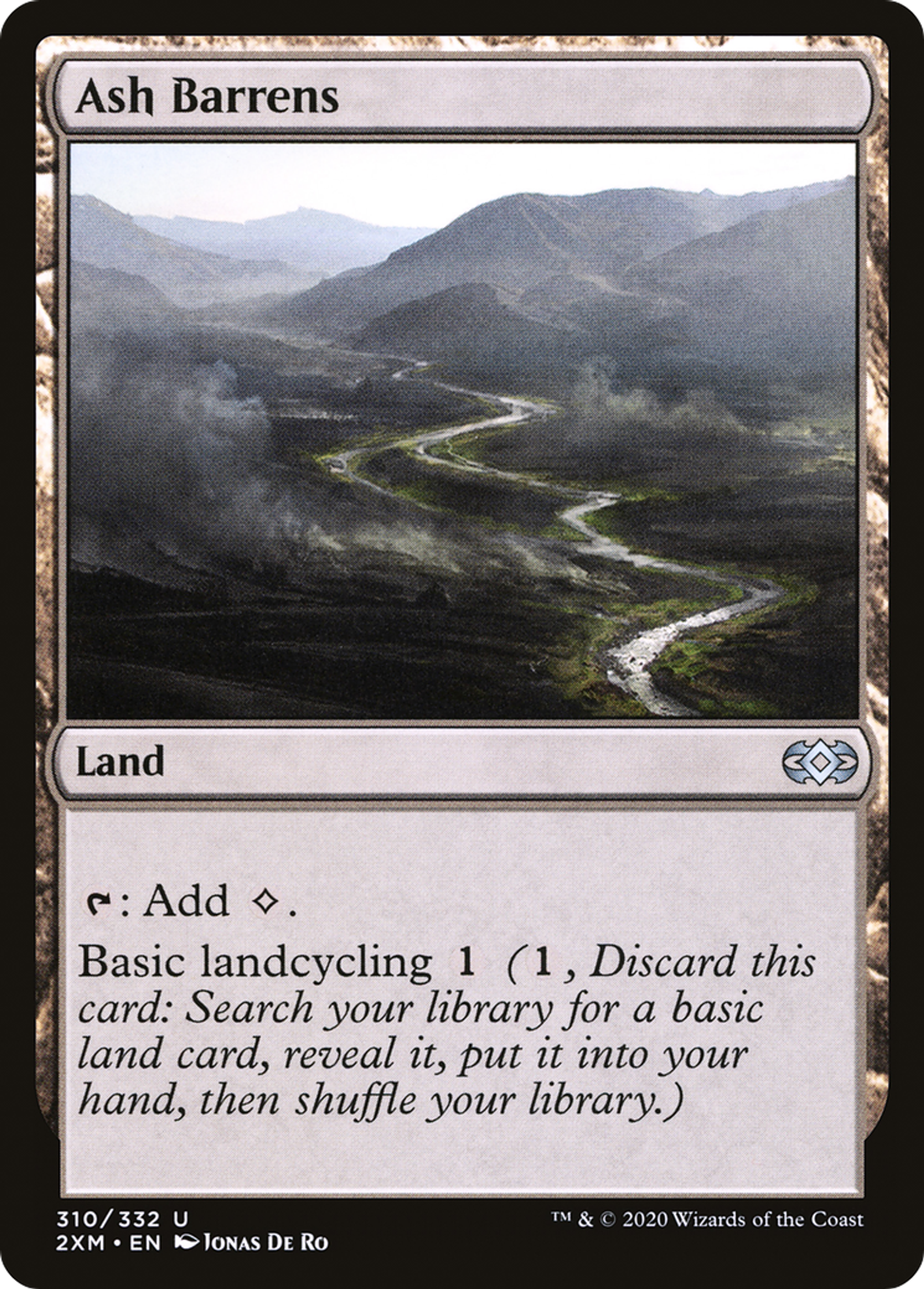 Ash Barrens — Double Masters — Magic: The Gathering