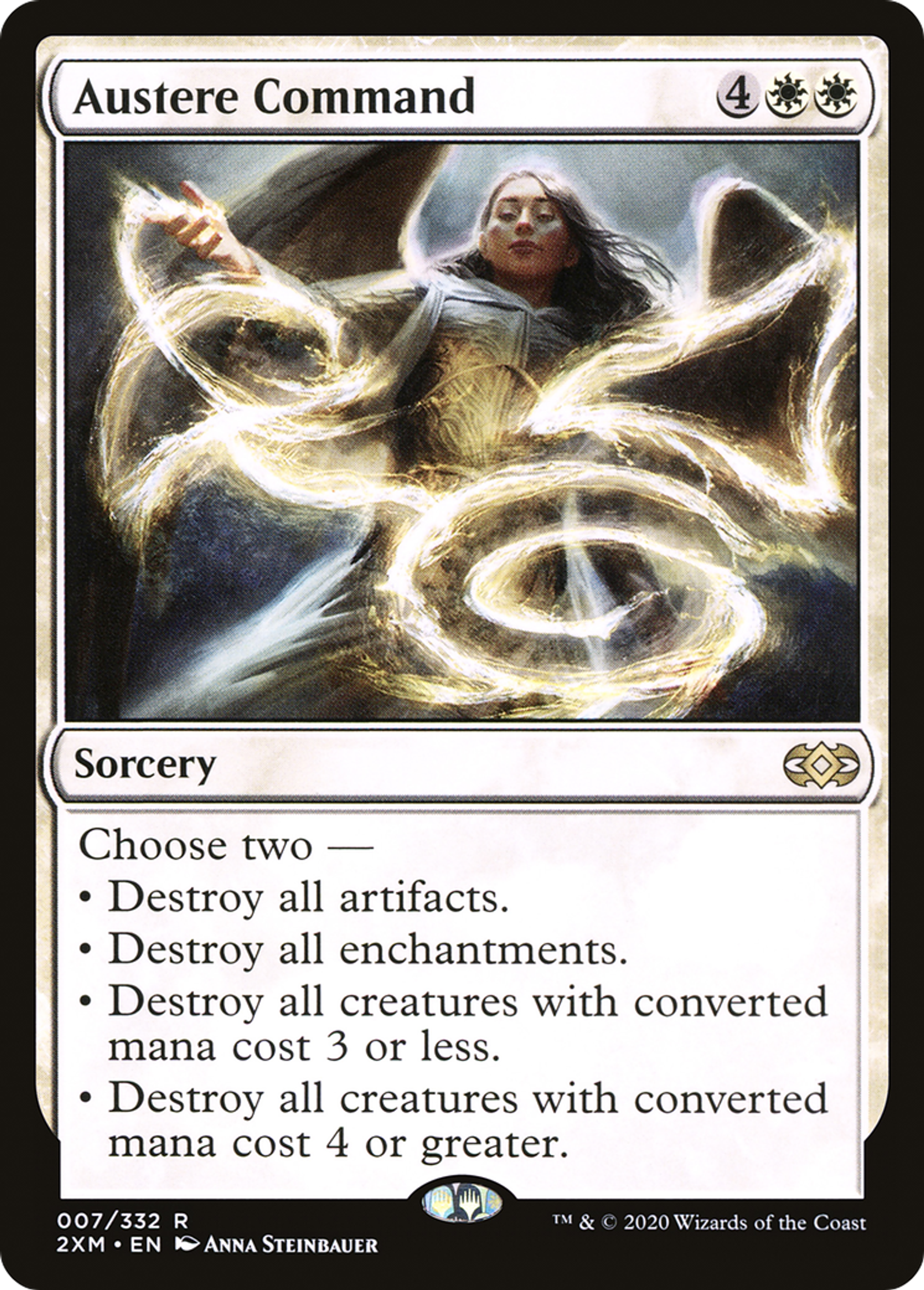 Austere Command — Double Masters — Magic: The Gathering