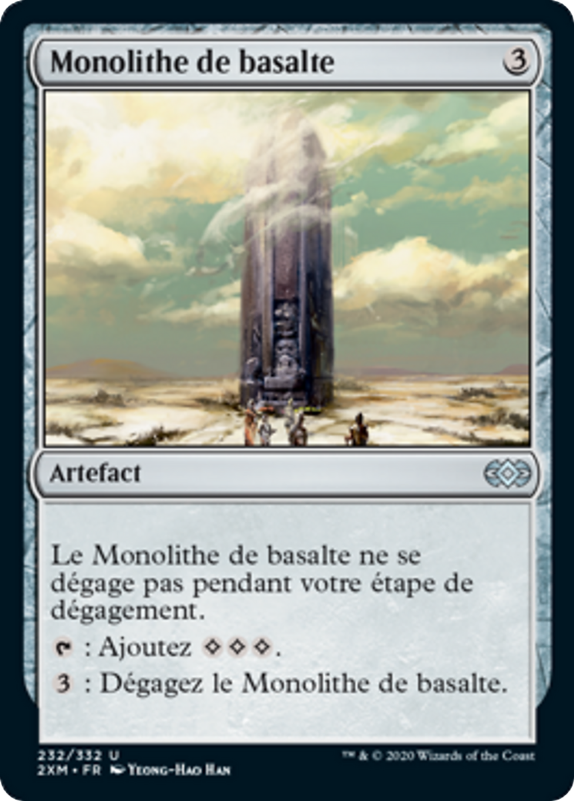 Monolithe de basalte — Double Masters — Magic: The Gathering
