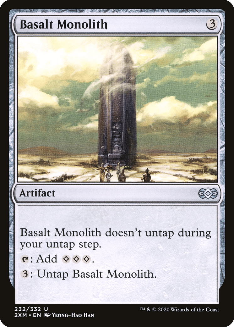 Basalt Monolith — Double Masters — Magic: The Gathering