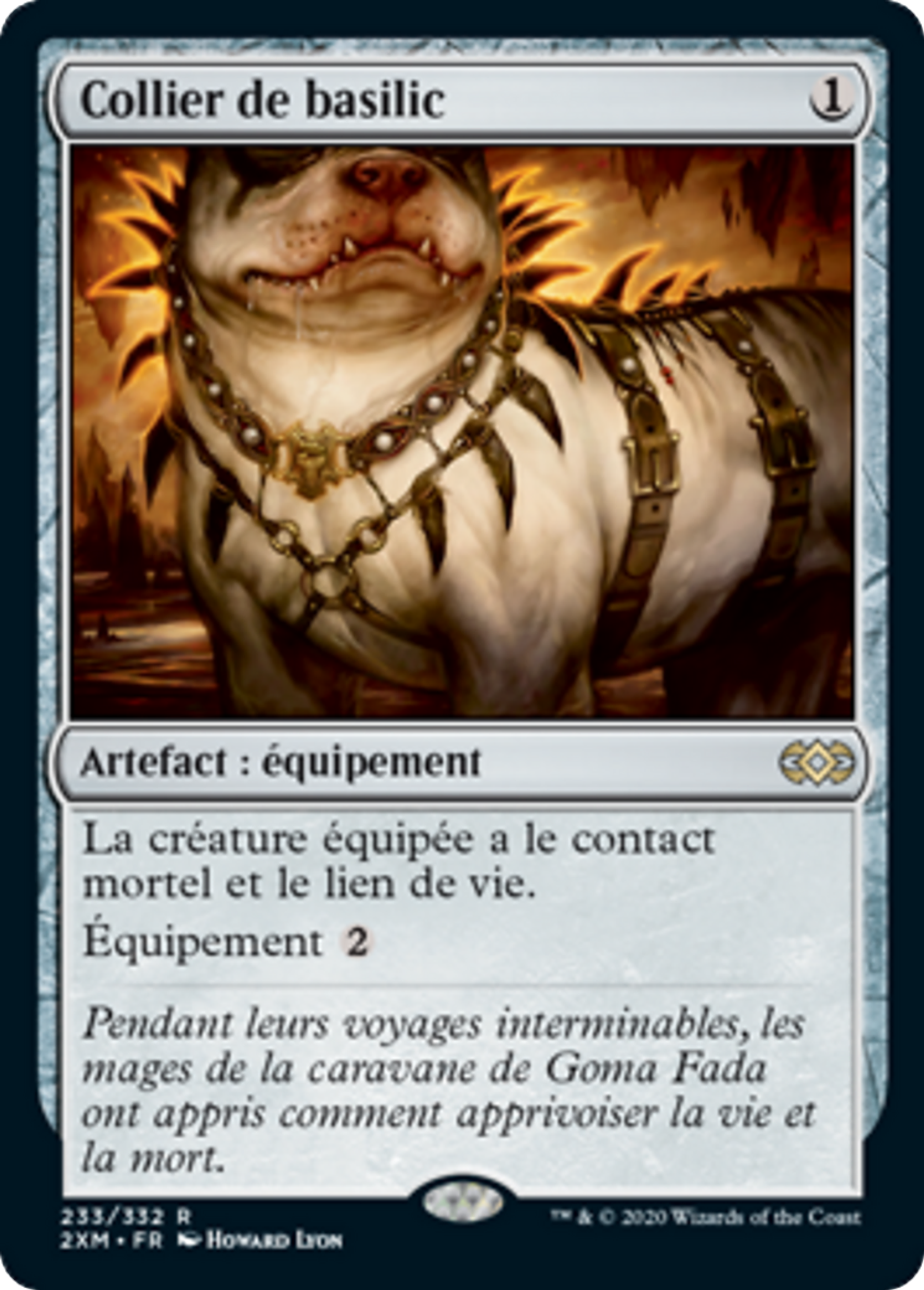 Collier de basilic — Double Masters — Magic: The Gathering