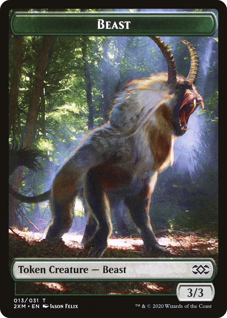 Beast — Double Masters — Magic: The Gathering