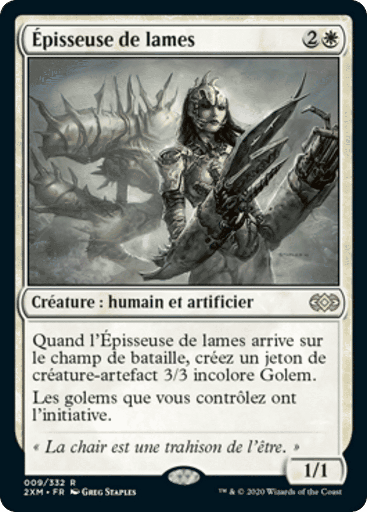 Épisseuse de lames — Double Masters — Magic: The Gathering