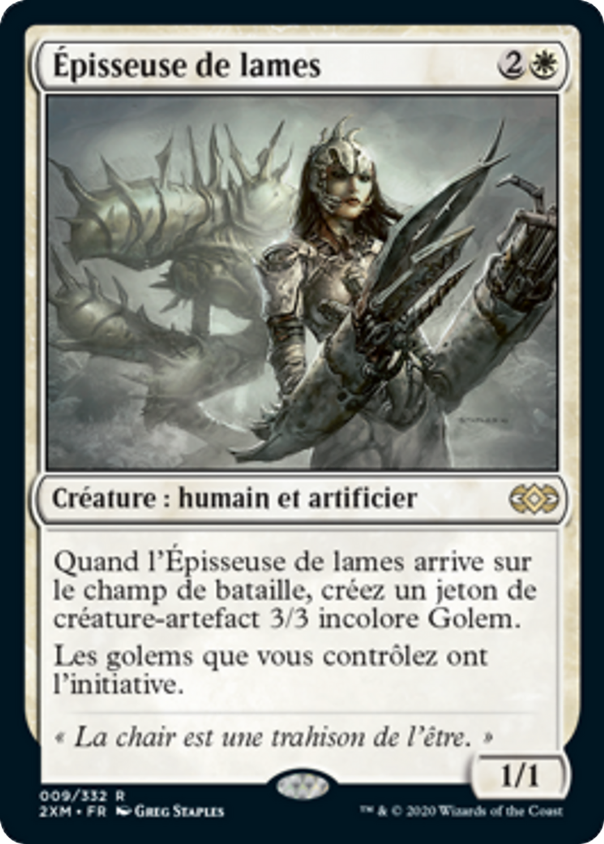 Épisseuse de lames — Double Masters — Magic: The Gathering