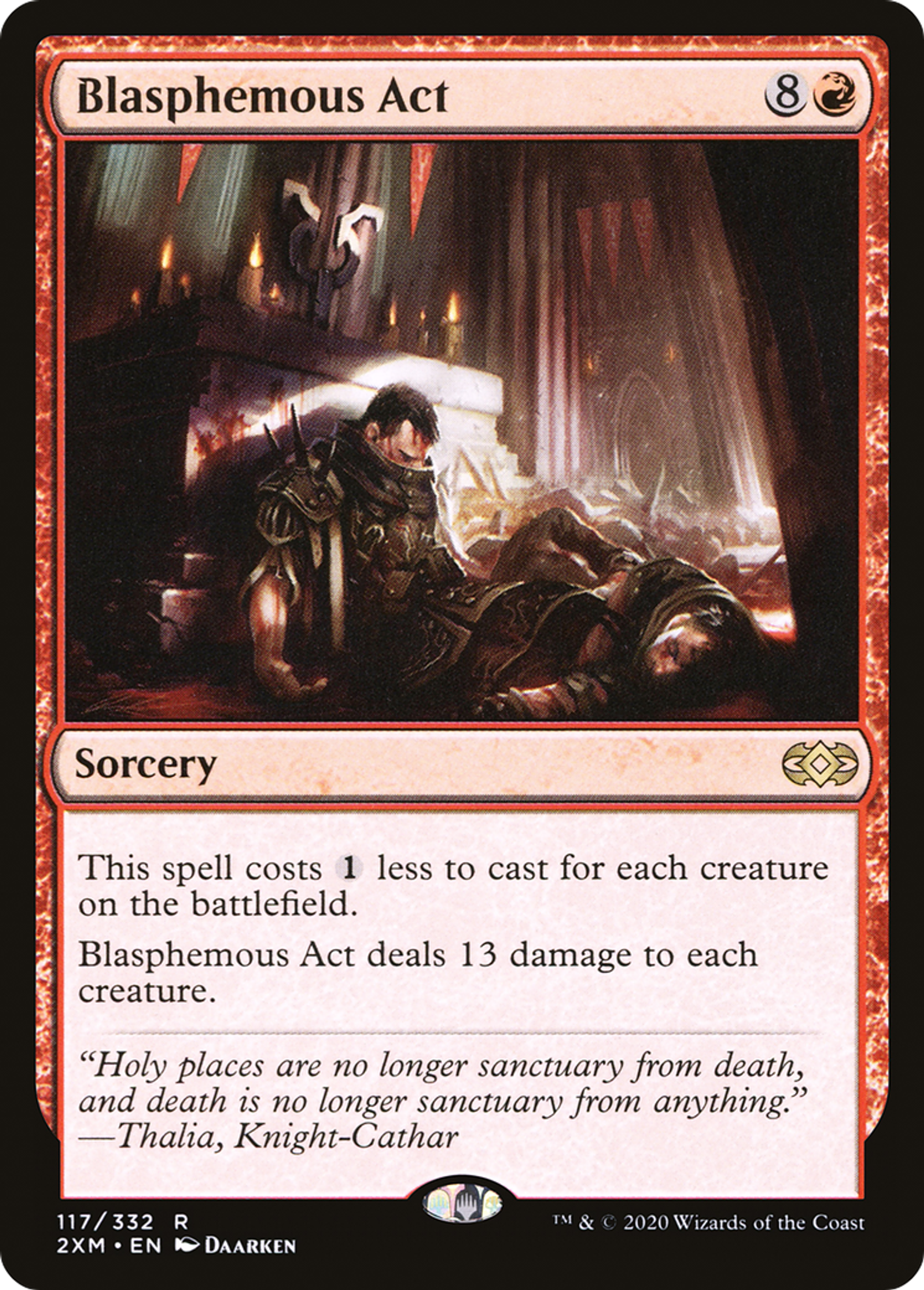 Blasphemous Act — Double Masters — Magic: The Gathering