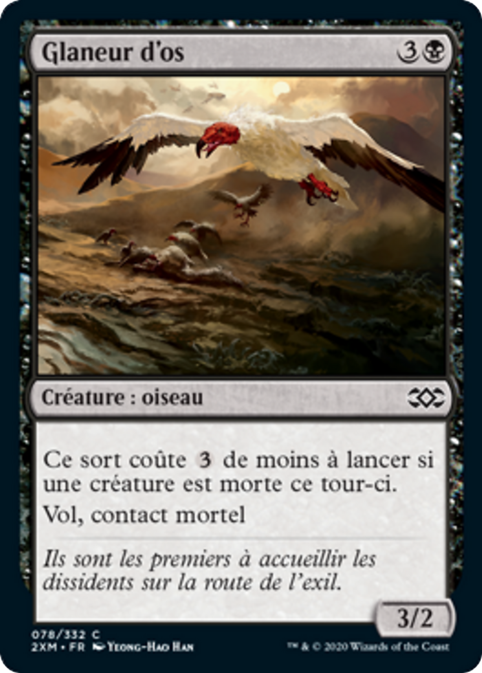 Glaneur d'os — Double Masters — Magic: The Gathering