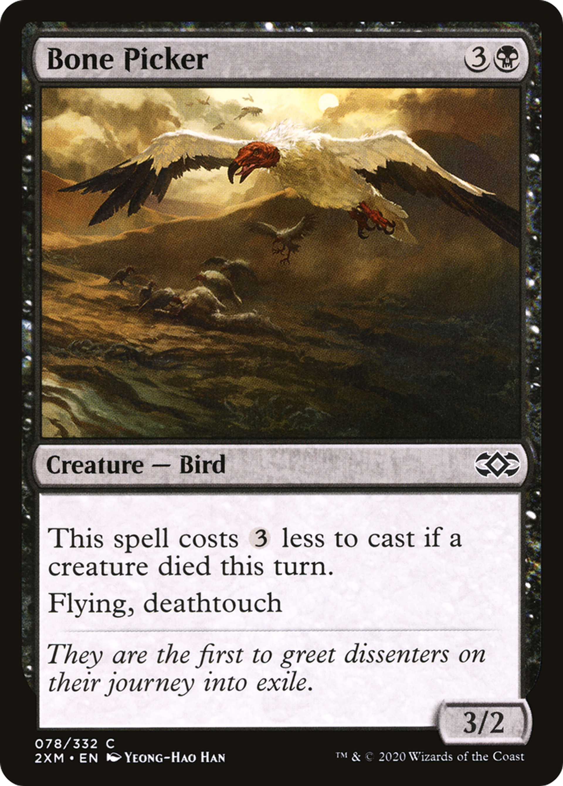 Bone Picker — Double Masters — Magic: The Gathering