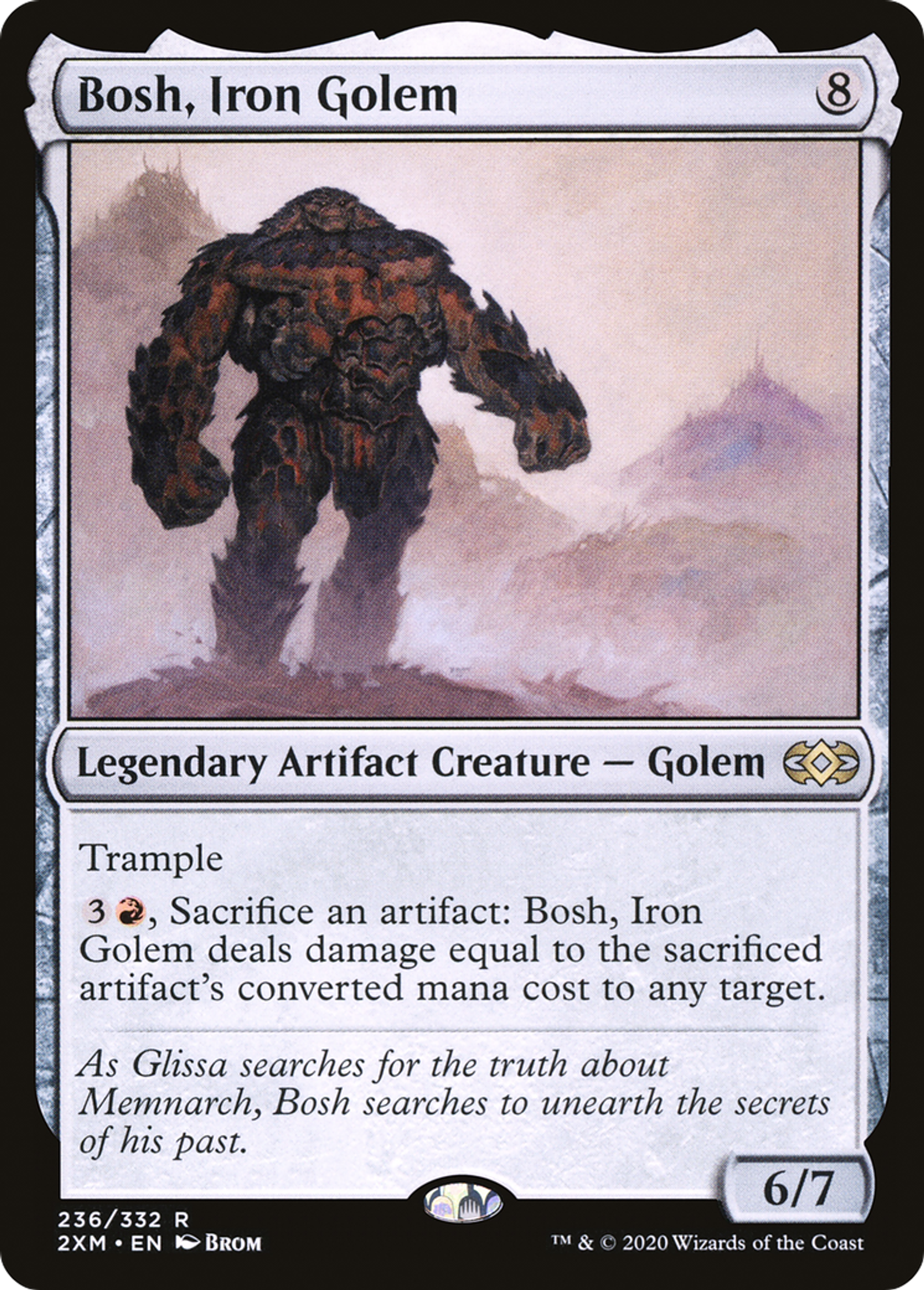 Bosh, Iron Golem — Double Masters — Magic: The Gathering