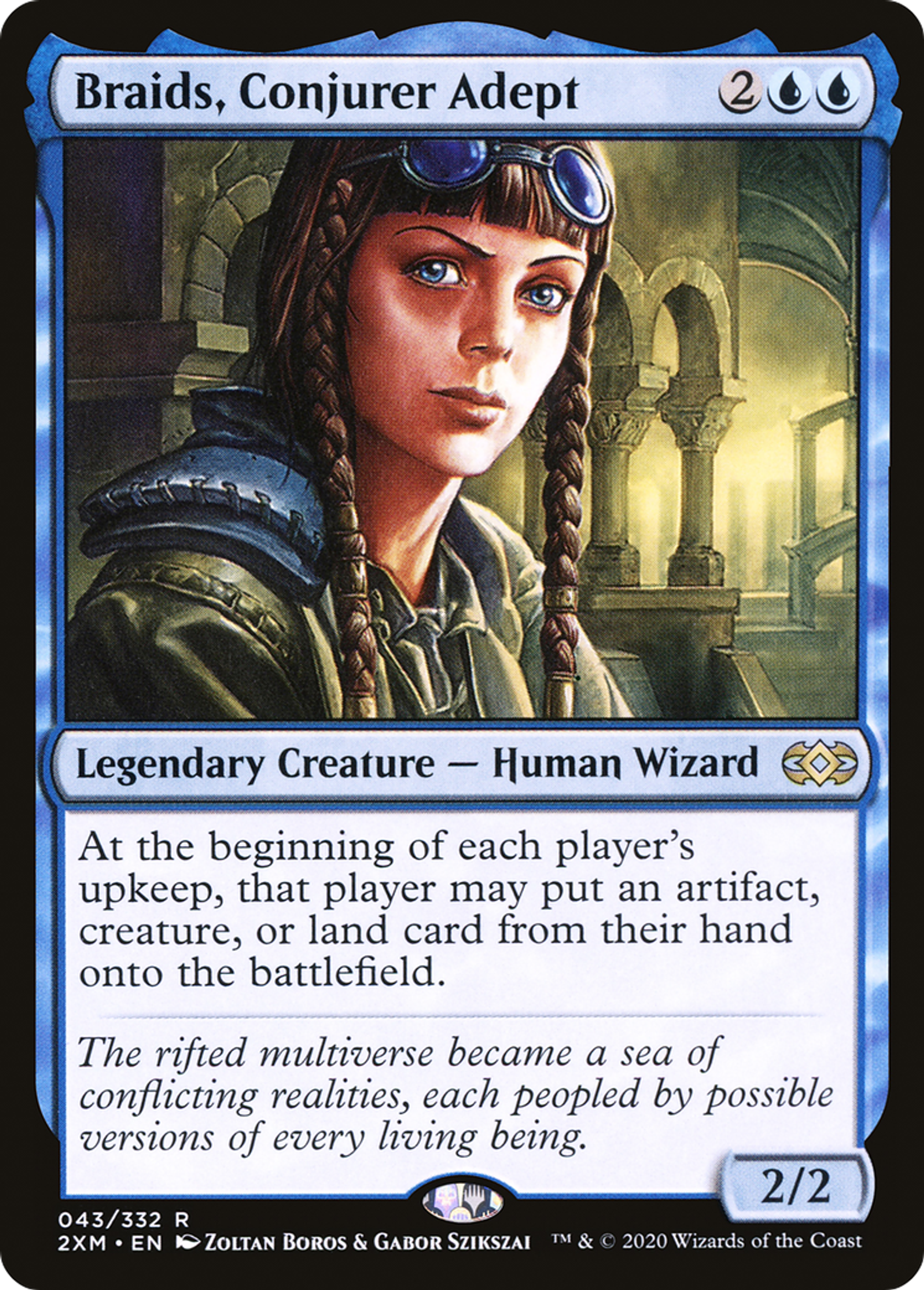 Nattes, experte en conjuration — Double Masters — Magic: The Gathering