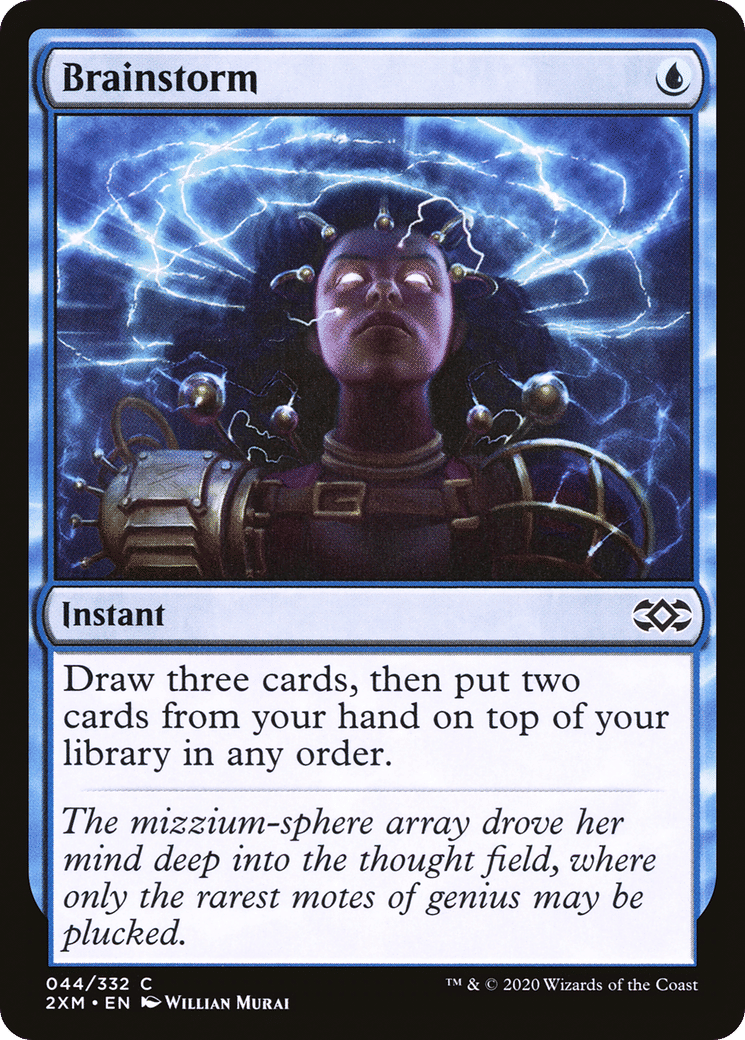Brainstorm — Double Masters — Magic: The Gathering