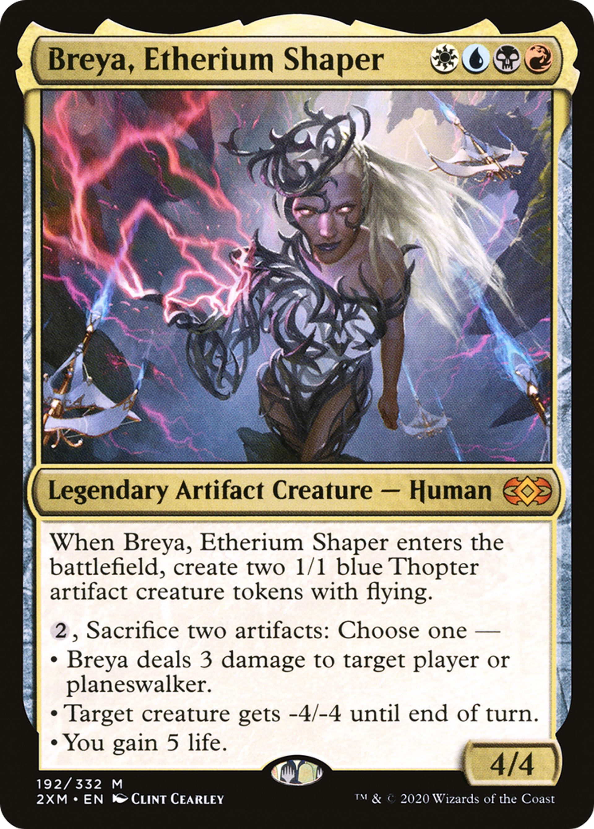 Breya, Etherium Shaper — Double Masters — Magic: The Gathering