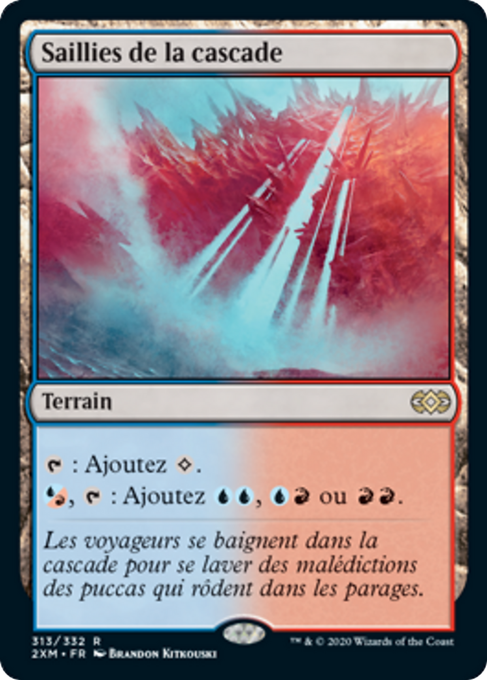 Saillies de la cascade — Double Masters — Magic: The Gathering