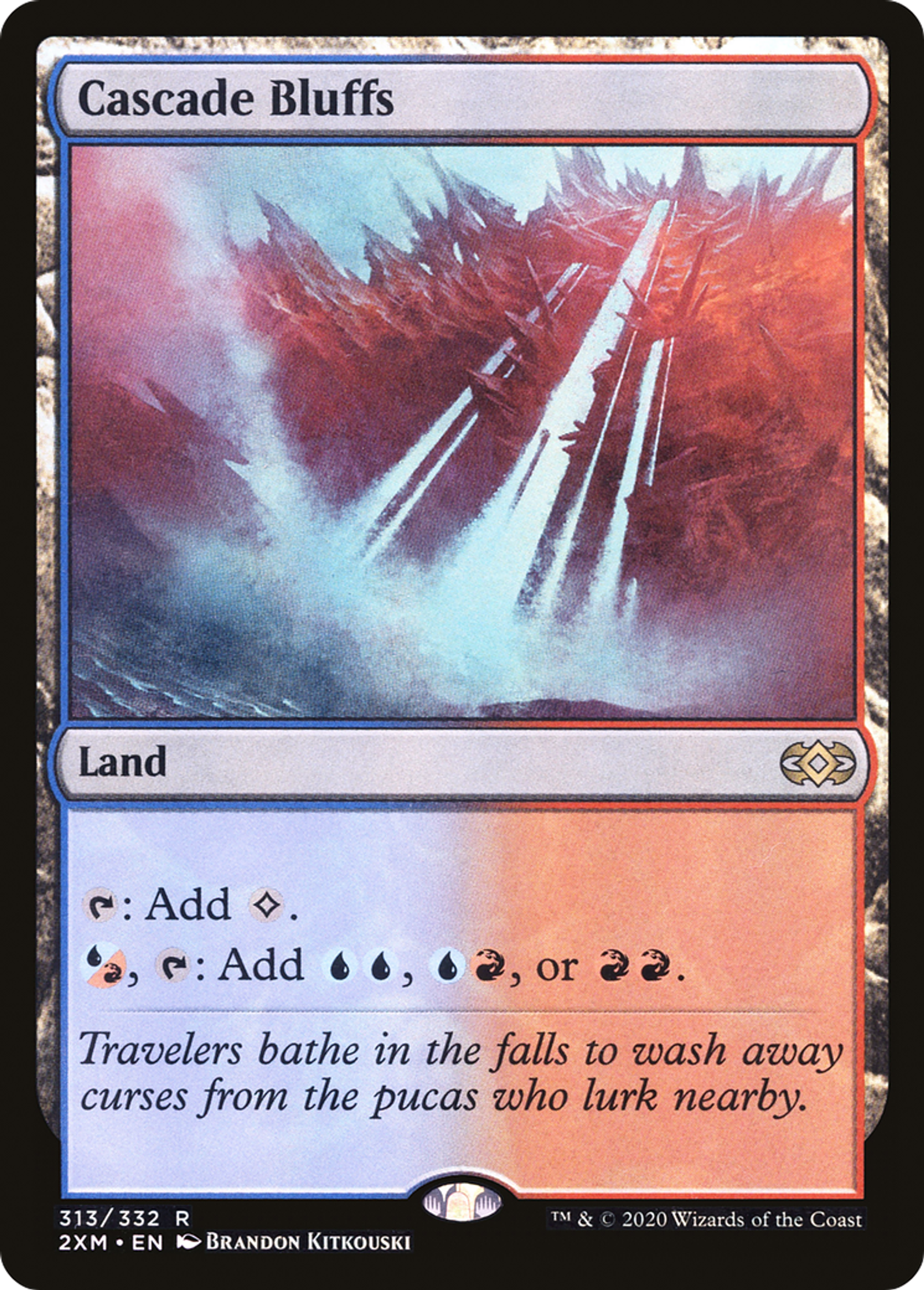 Cascade Bluffs — Double Masters — Magic: The Gathering