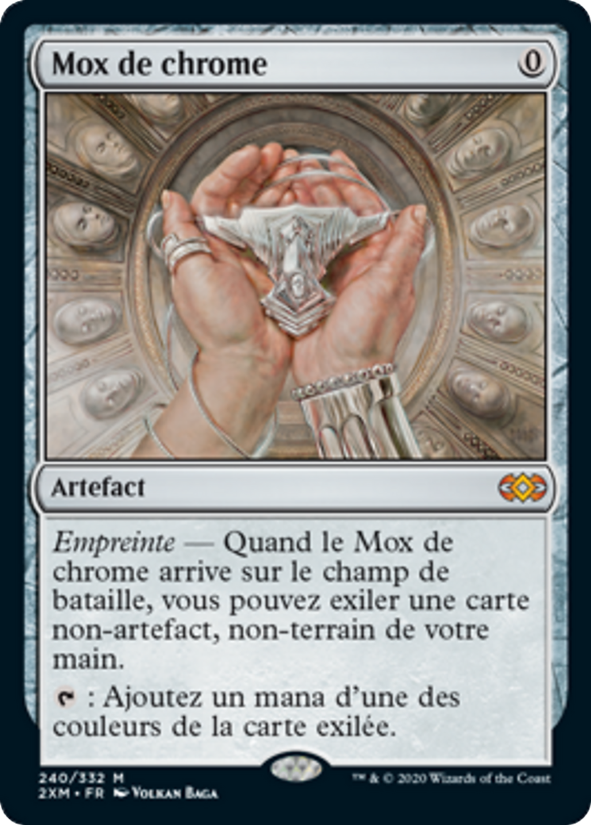 Mox de chrome — Double Masters — Magic: The Gathering