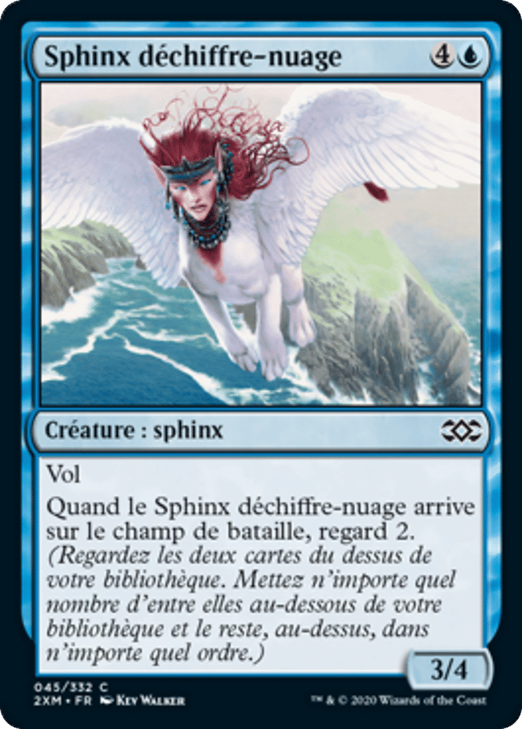 Sphinx déchiffre-nuage — Double Masters — Magic: The Gathering